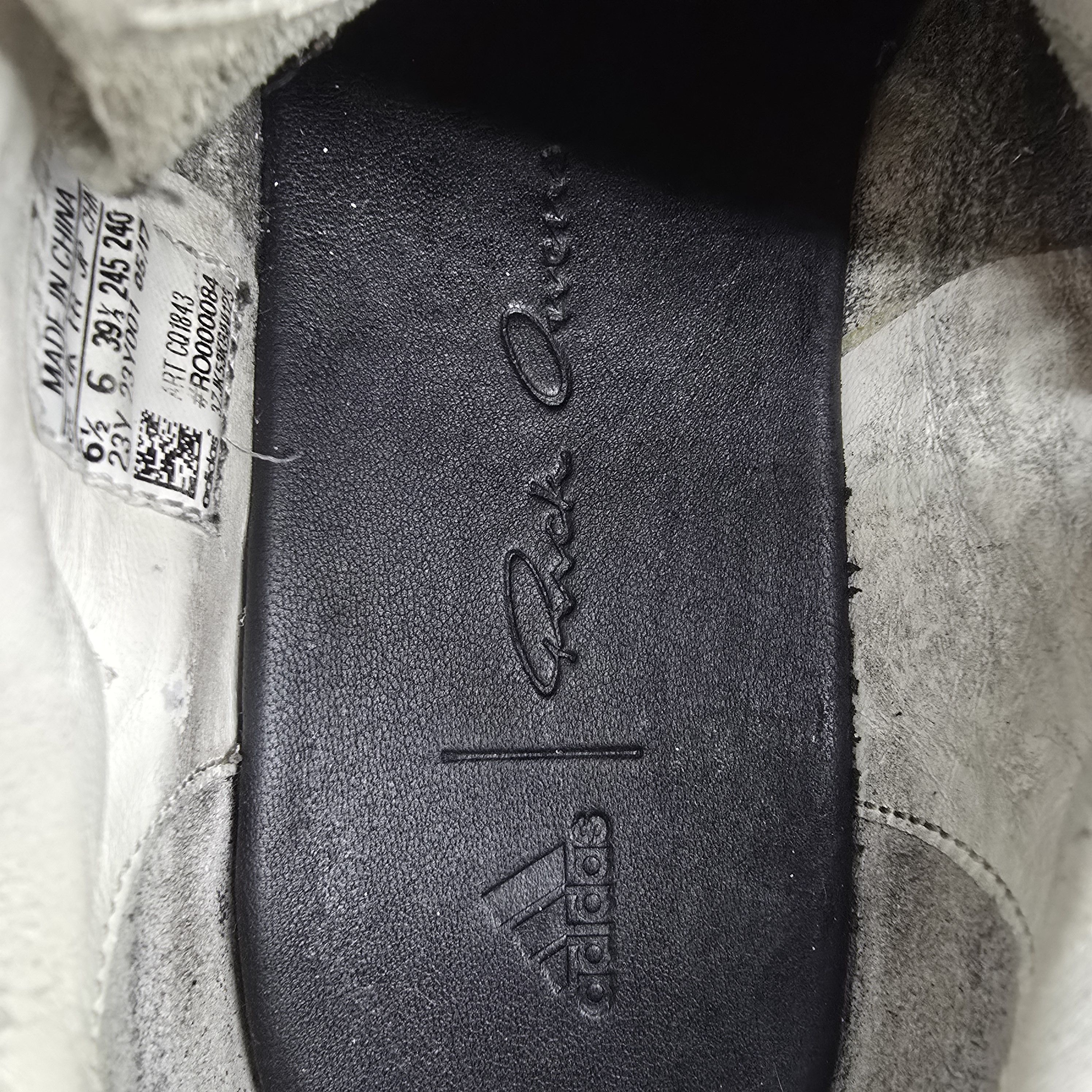 Adidas × Rick Owens Adidas x Rick Owens - FW17 Level Runner 2 - Milk Size US 6.5 / EU 39-40 - 8 Thumbnail