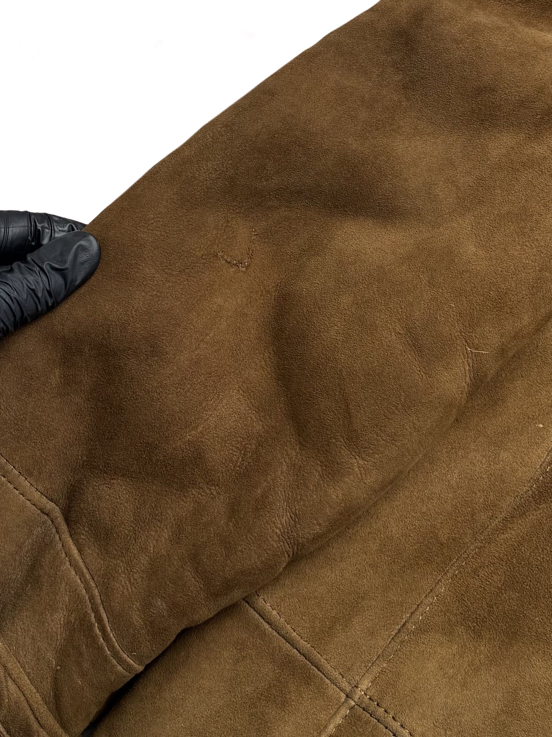 Vintage Vintage Real Sheepskin Heavy Coat With Hood Size XL / US 12-14 / IT 48-50 - 12 Thumbnail