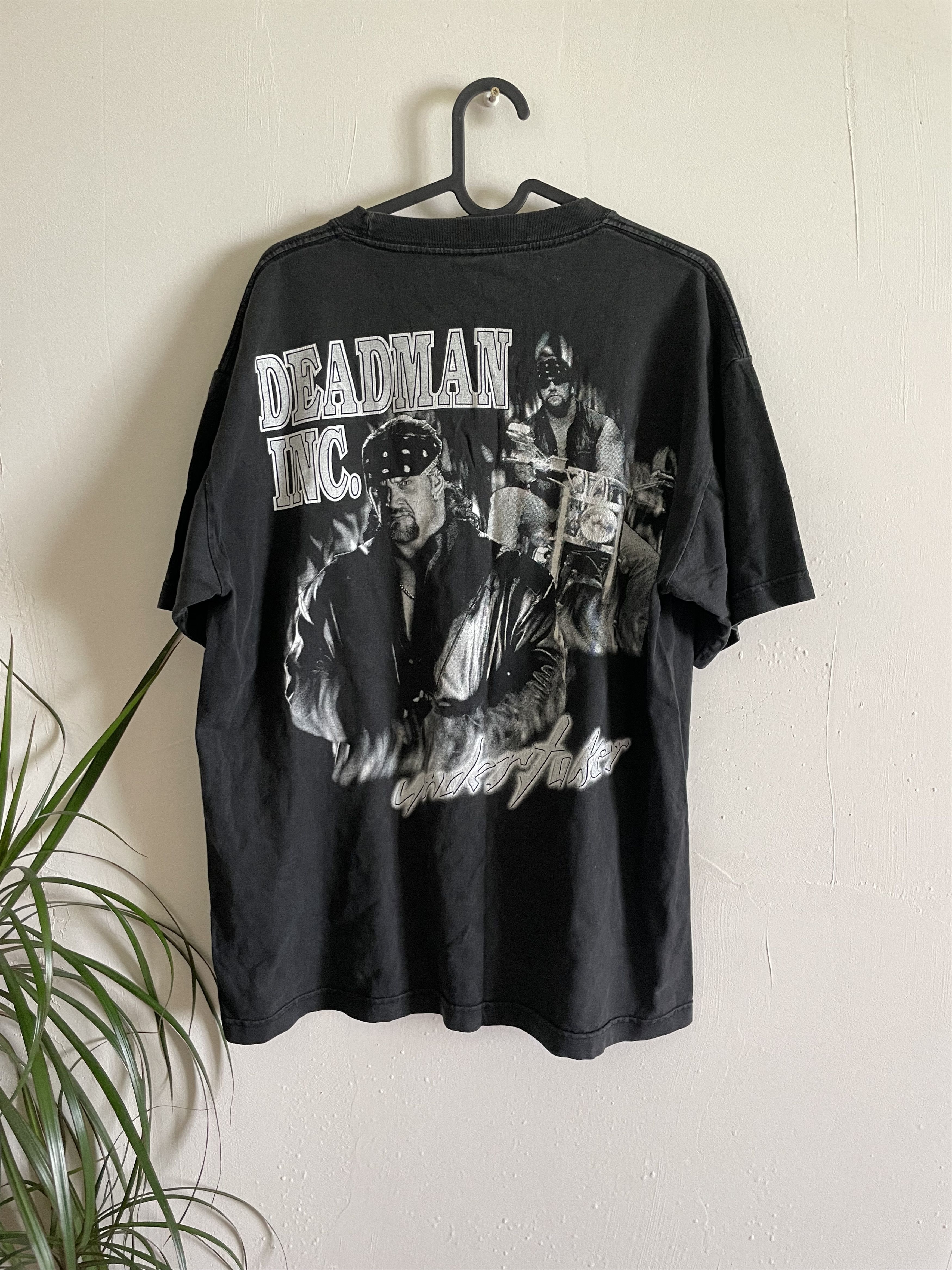 Vintage Undertaker Deadman INC. WWE WWF Wrestling 90s Vintage Tee L Size US L / EU 52-54 / 3 - 3 Thumbnail