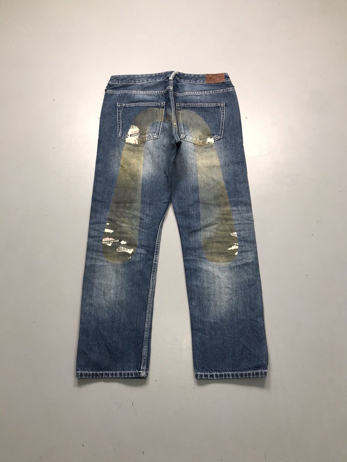 Vintage Evisu prints denim