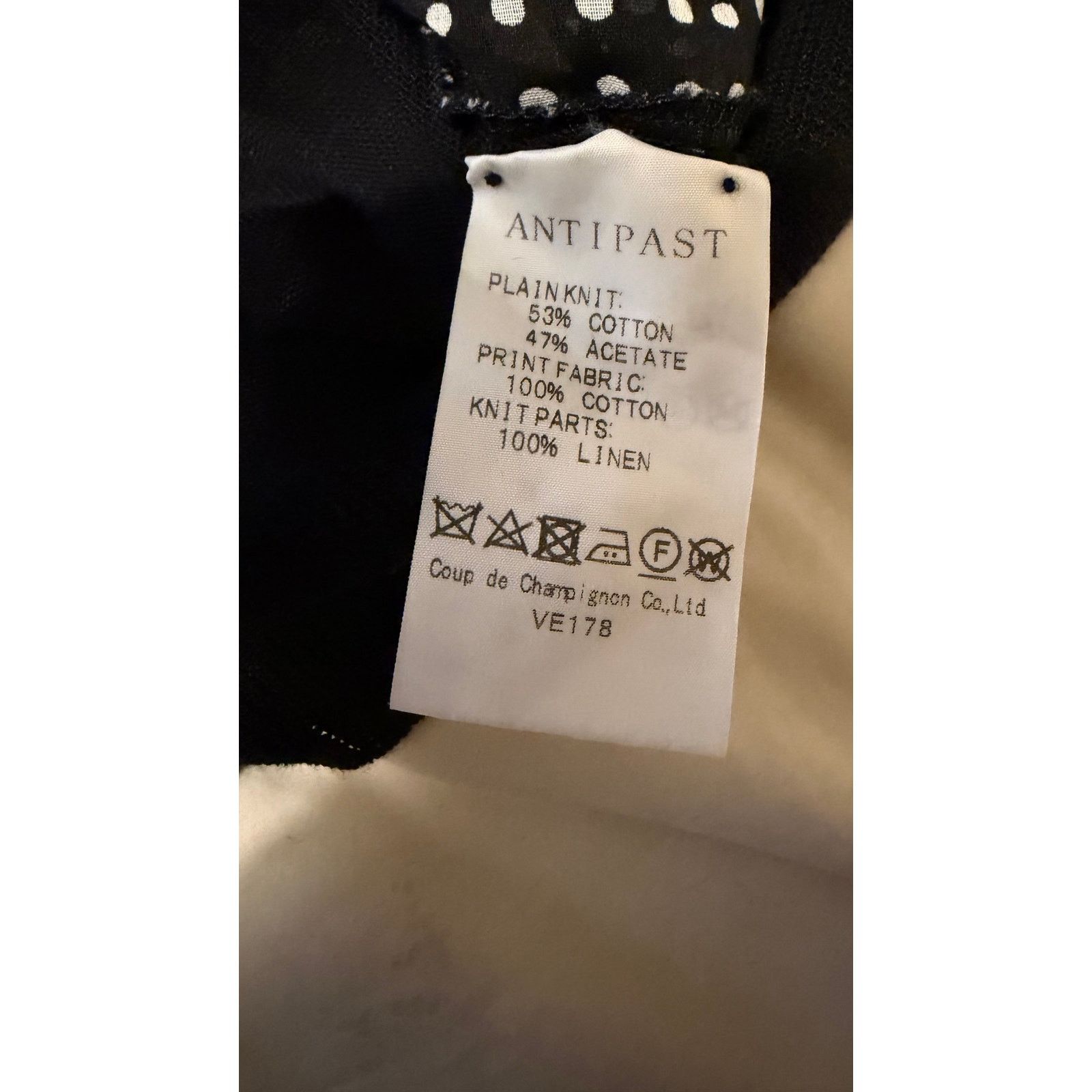 Japanese Brand Antipast Japan Polka Dot Sheer Back Cardigan size 1/S $690 Size S / US 4 / IT 40 - 5 Thumbnail