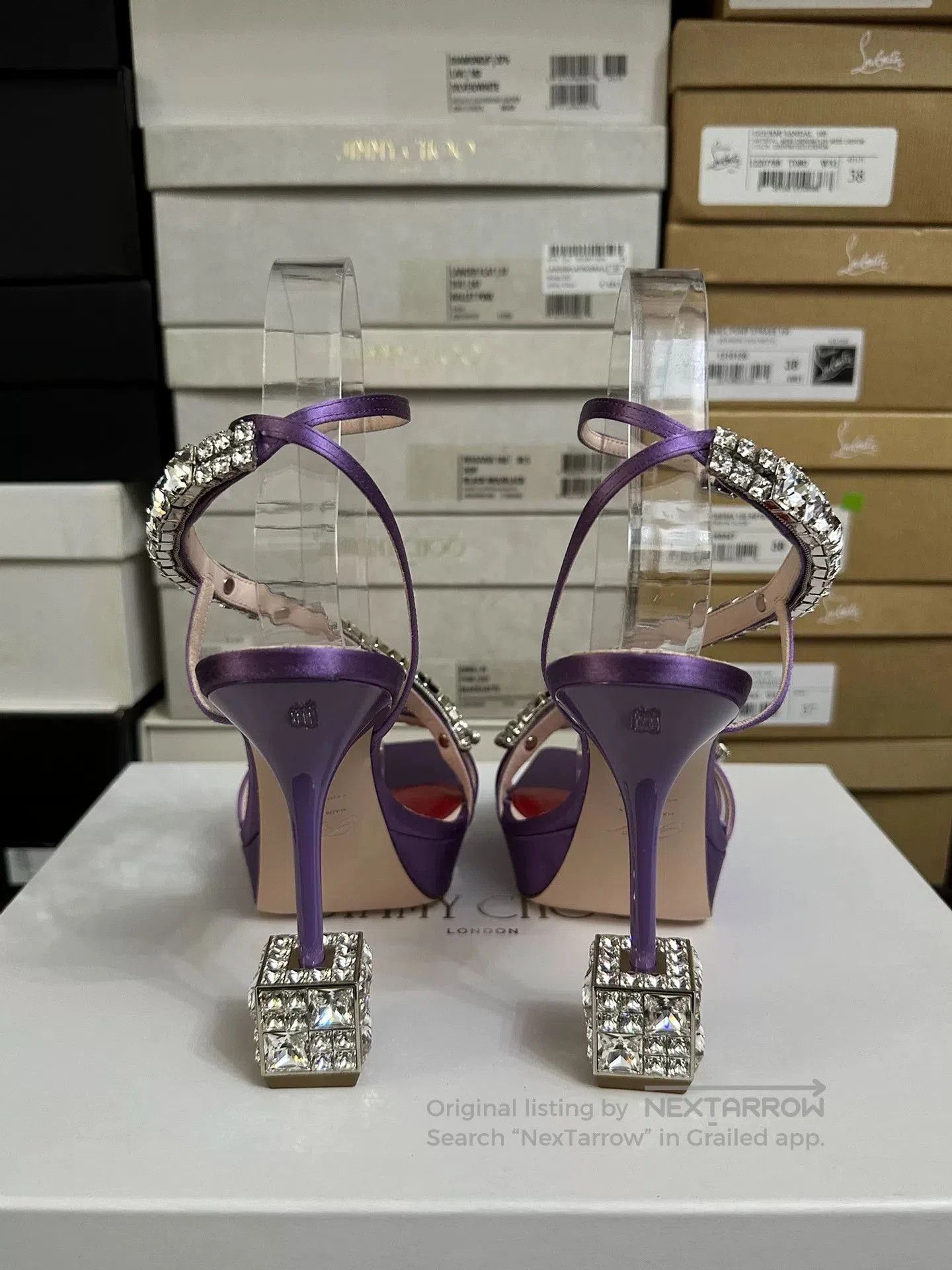Roger Vivier Roger Vivier Crystal Embellished High Heels. Size US 7 / IT 37 - 4 Thumbnail