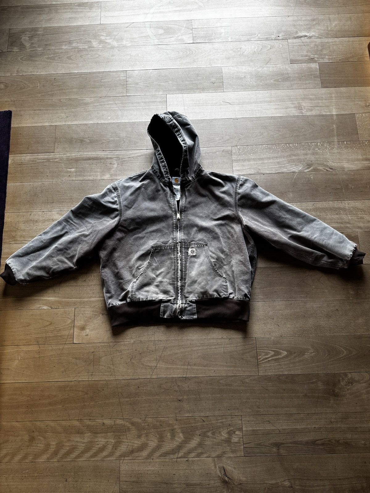 Carhartt × Vintage Vintage Carhartt denim worker Jacket Size US XXL / EU 58 / 5 - 1 Thumbnail