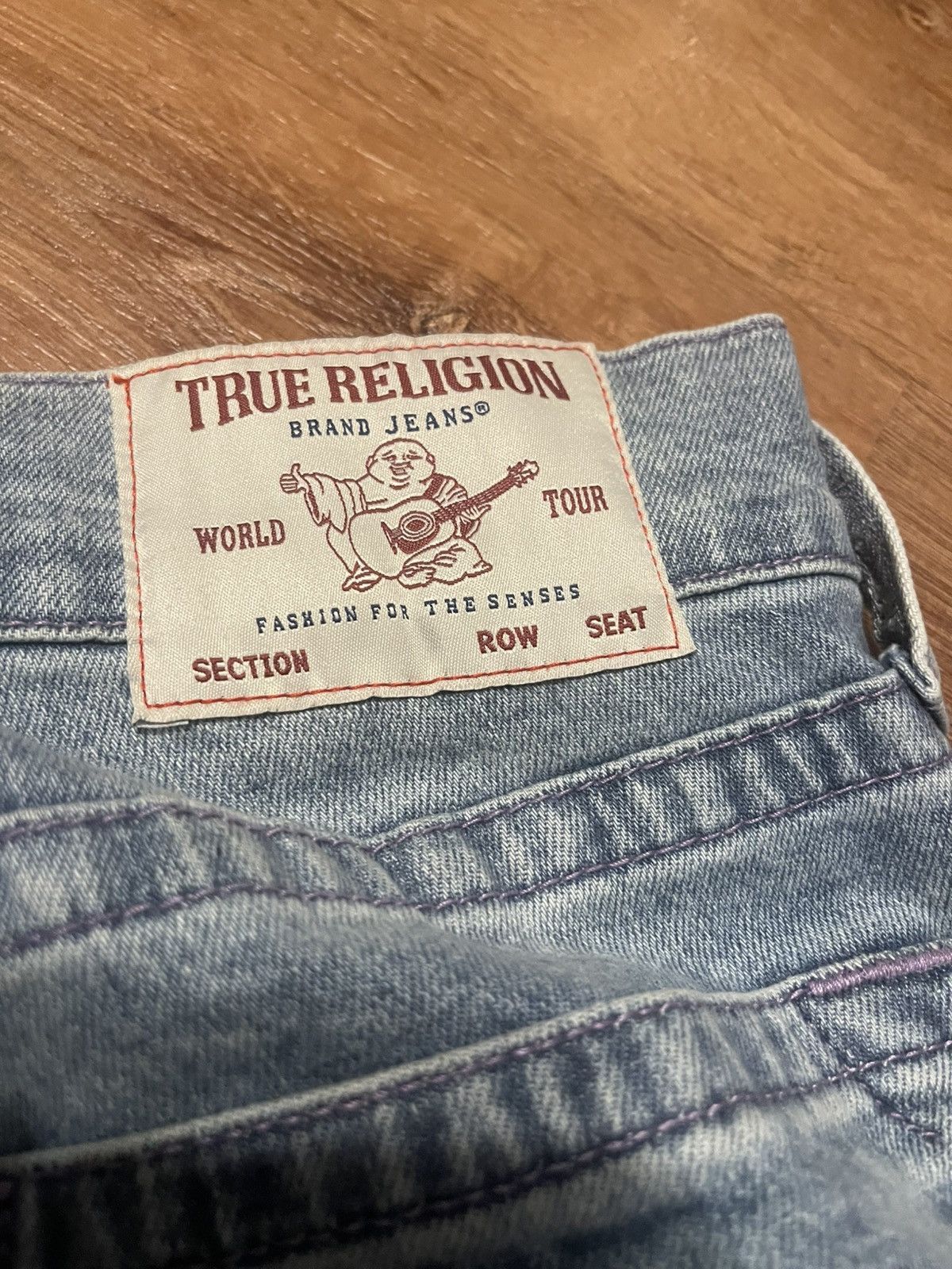 True Religion True Religion Relaxed Straight Jeans Size US 31 - 5 Thumbnail
