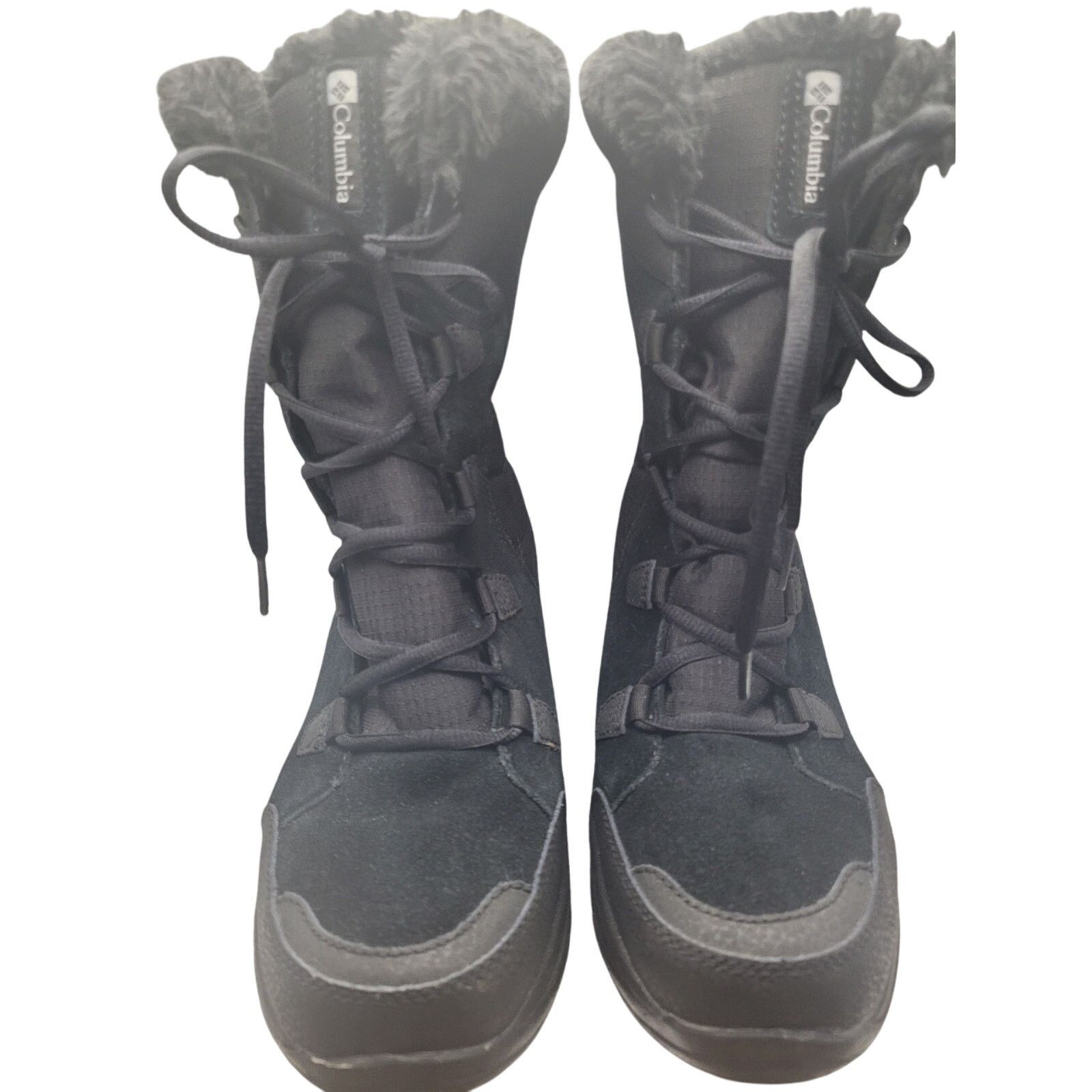 Columbia Columbia Ice Maiden Snow boots Blk Leather Waterproof Sz 9.5 Size US 9.5 / IT 39.5 - 2 Thumbnail
