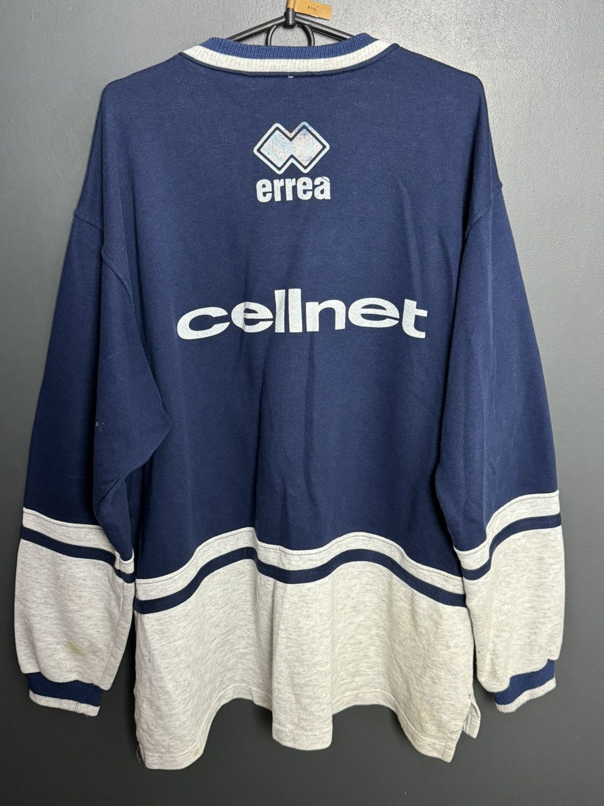 Errea Vintage Middlesbrough Training Football Sweatshirt Size US XXL / EU 58 / 5 - 2 Thumbnail