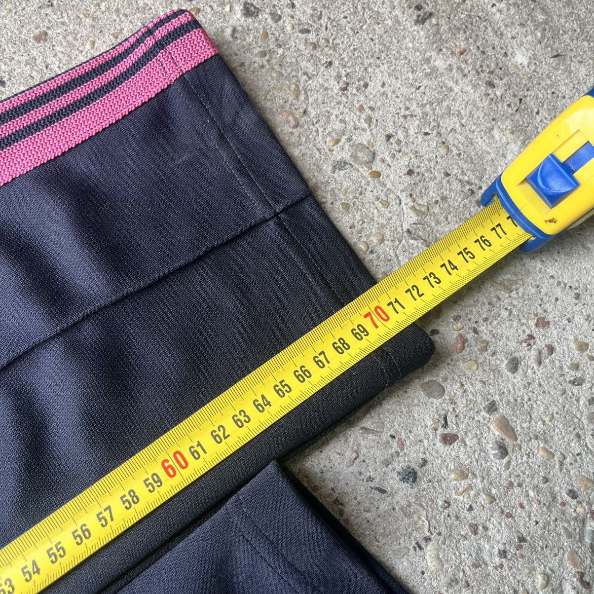 Needles Needles (M) navy/pink Narrow Sweatpants pants Japan archive Size US 30 / EU 46 - 9 Thumbnail