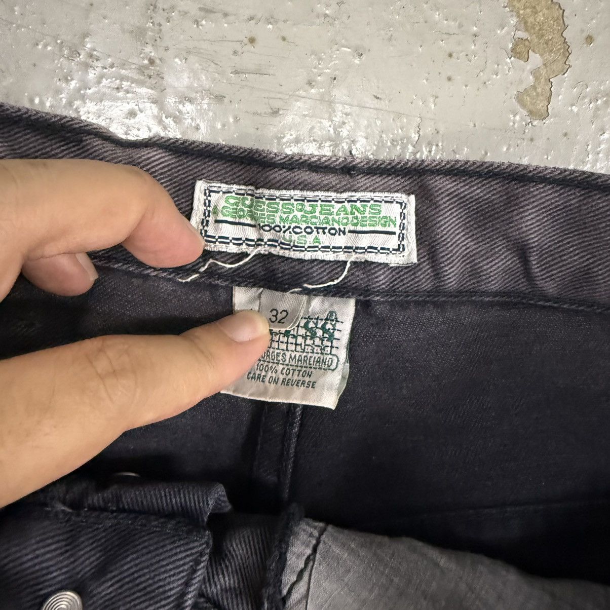 Guess Sunfaded Thrashed Guess Jeans USA Baggy Skater Jeans Size US 30 / EU 46 - 9 Thumbnail