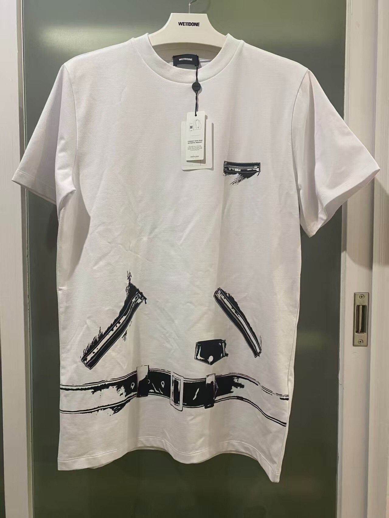 WE11DONE we11done Solid Crewneck Short-Sleeve S Size US S / EU 44-46 / 1 - 1 Thumbnail