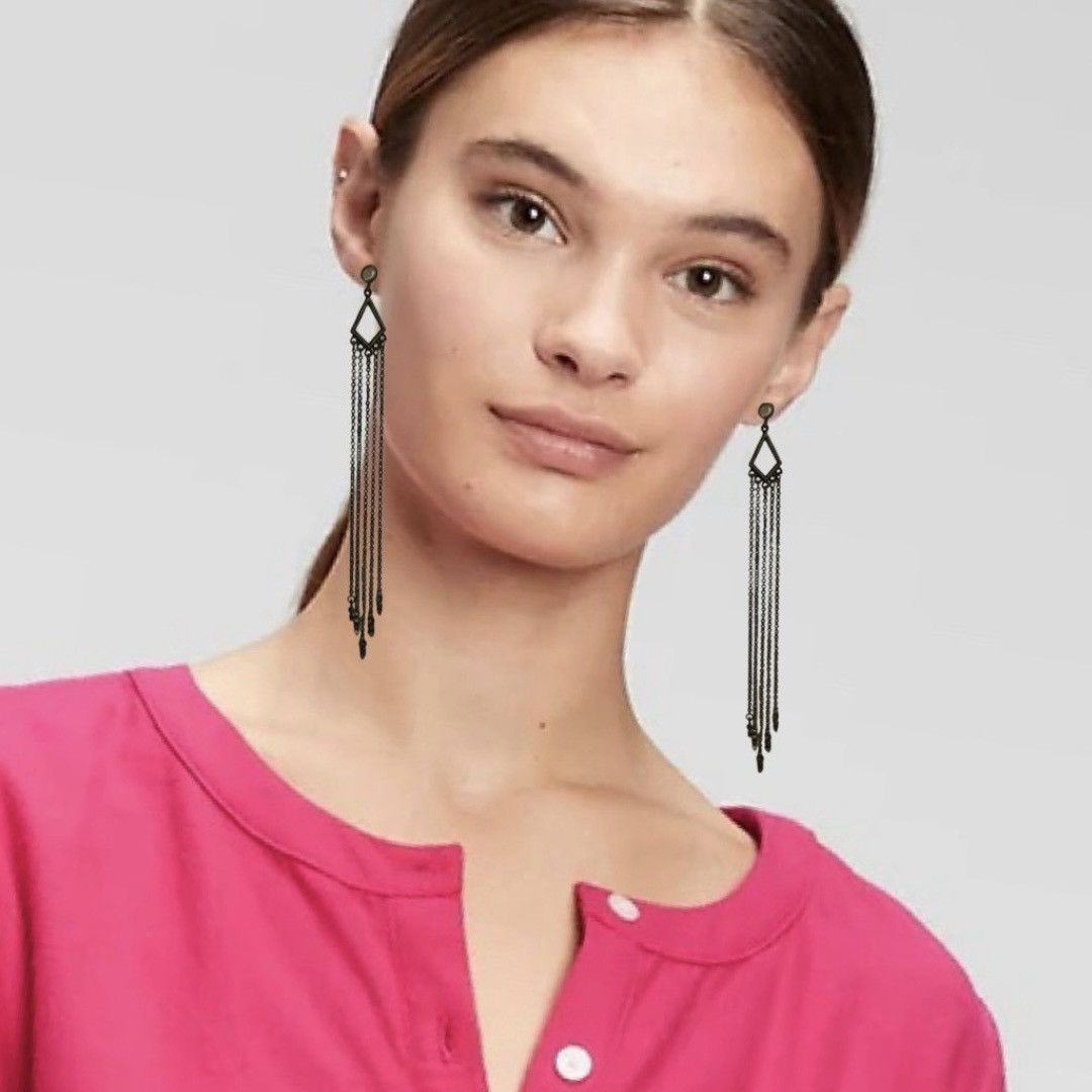 Vintage Tassel Drop Earrings Size ONE SIZE - 6 Thumbnail