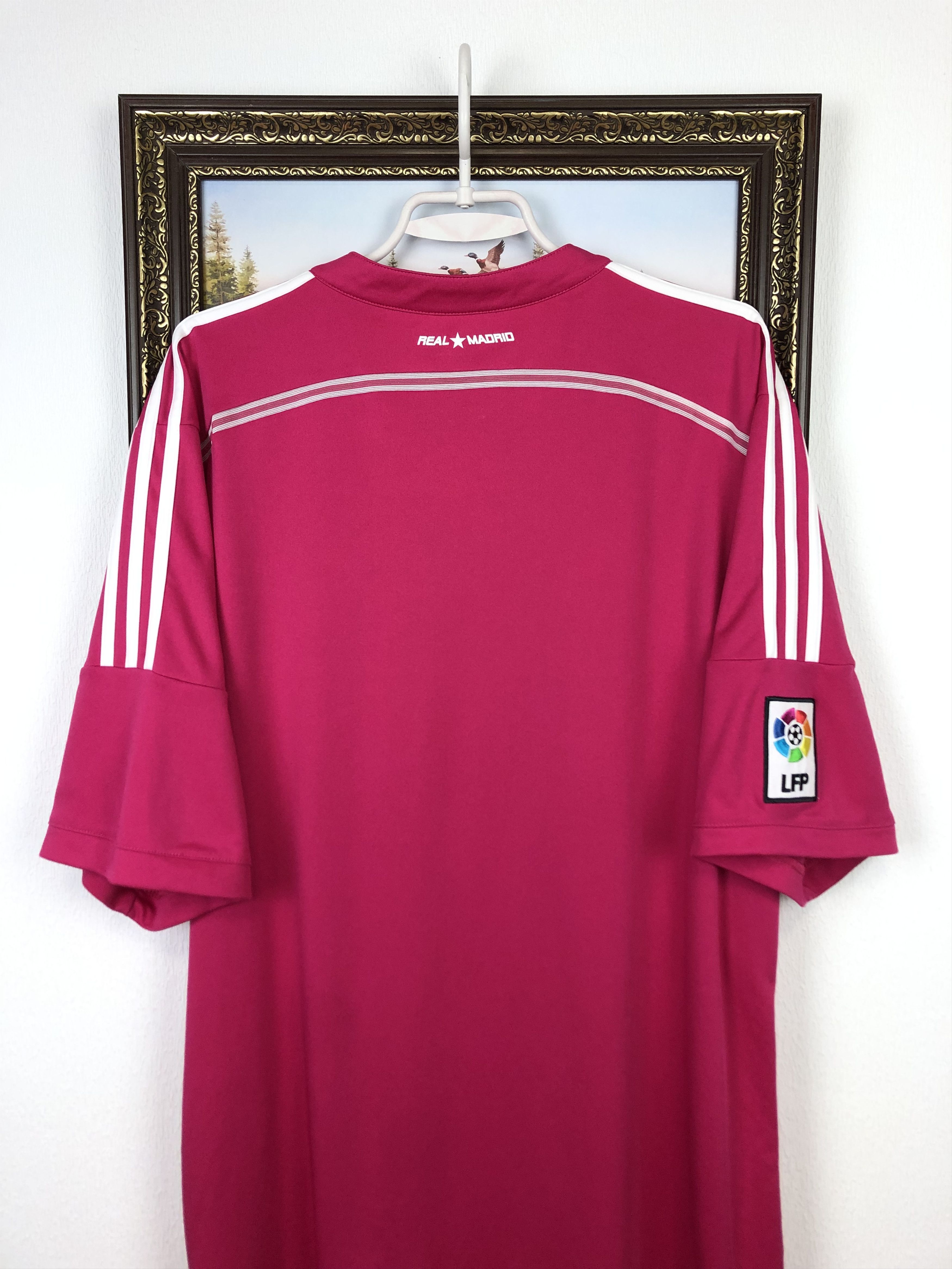 Adidas Real Madrid football shirt 2014 Soccer Adidas Jersey Tee Size US XXL / EU 58 / 5 - 14 Thumbnail