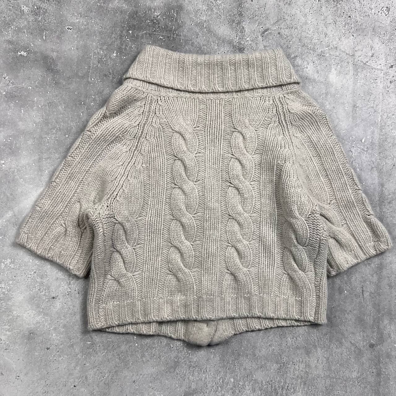 Weekend Max Mara Max Mara Weekend Wool Short Sleeve Cardigan Women’s Size M Size M / US 6-8 / IT 42-44 - 3 Thumbnail