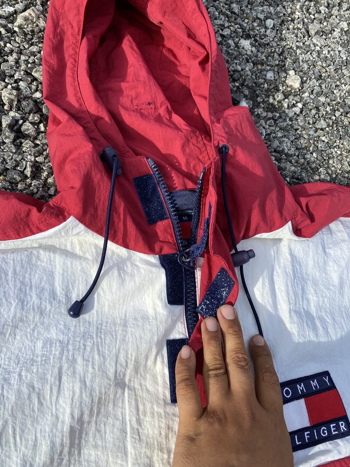Tommy Hilfiger Sunfaded Tommy Hilfiger Anorak Sailing Gear Jacket Size US M / EU 48-50 / 2 - 5 Thumbnail