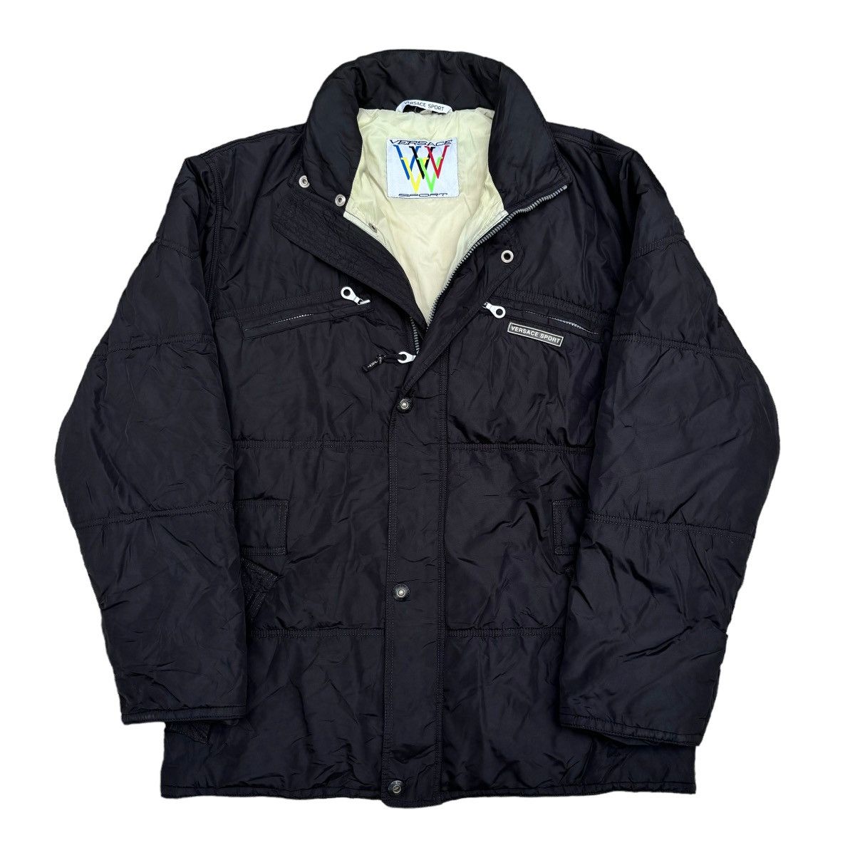 Versace Vintage Versace Sport Down Jacket Size US L / EU 52-54 / 3 - 4 Thumbnail