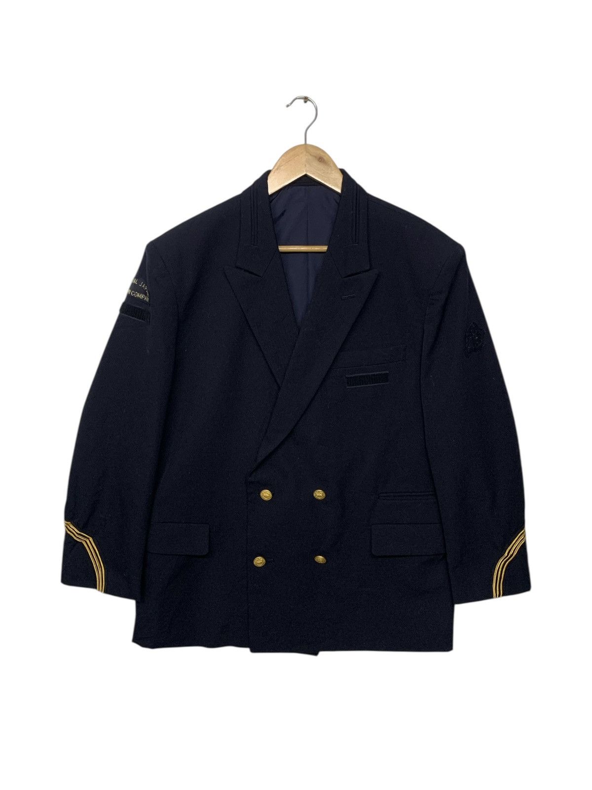 Designer × Japanese Brand × Yohji Yamamoto Yohji Yamamoto Railway Company Central Japan Blazer Size US L / EU 52-54 / 3 - 1 Thumbnail