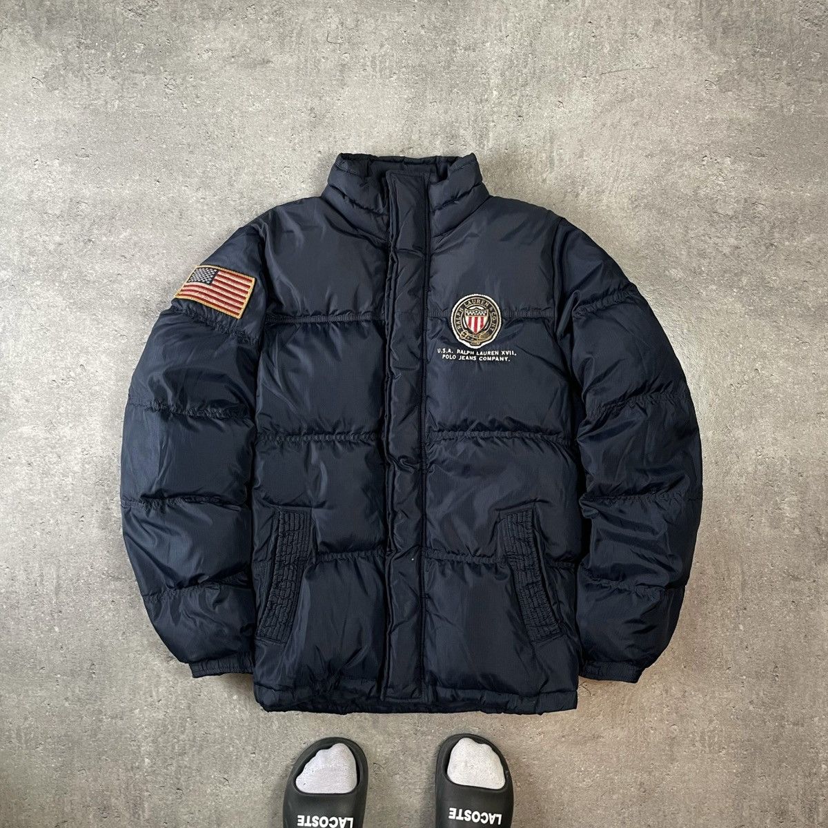 Polo Ralph Lauren Vintage Puffer Jacket Polo Ralph Lauren Jeans Company 67 USA Size US XL / EU 56 / 4 - 1 Thumbnail
