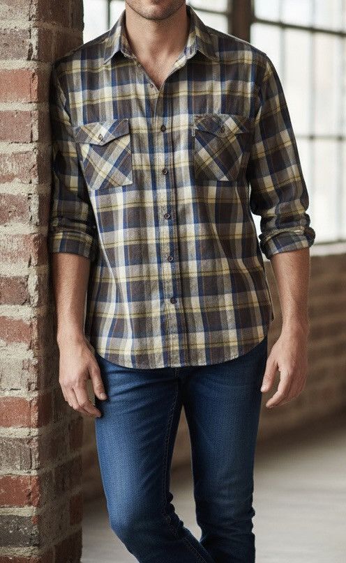 Levi's Levi’s Vintage Plaid Western Button Up. Size Large Size US L / EU 52-54 / 3 - 1 Thumbnail