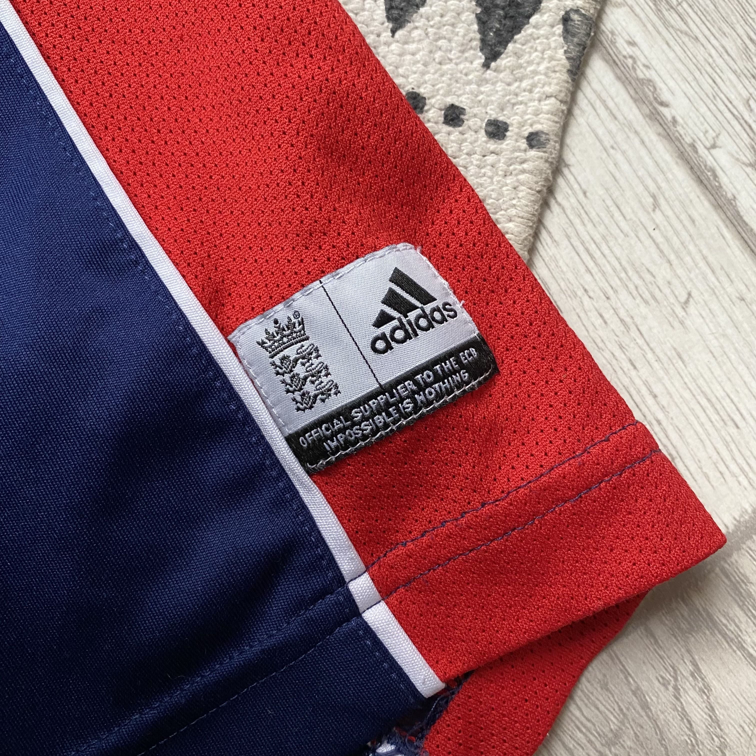 Adidas 🇬🇧 Vintage Blokcore Adidas Vodafone England jersey soccer Size US S / EU 44-46 / 1 - 7 Thumbnail