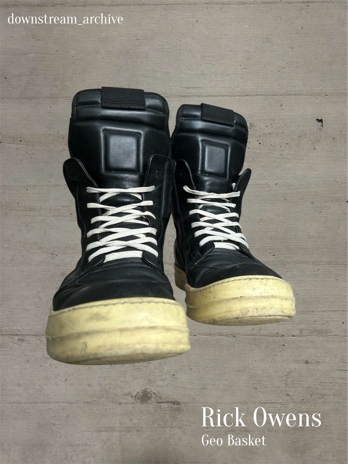 Rick Owens Rick Ownes Geo Basket Size US 11 / EU 44 - 2 Thumbnail