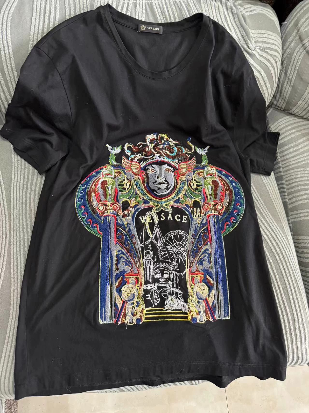 Versace Versace Authentic Short Sleeve T-Shirt Size 4XL / US 24-26 - 2 Thumbnail