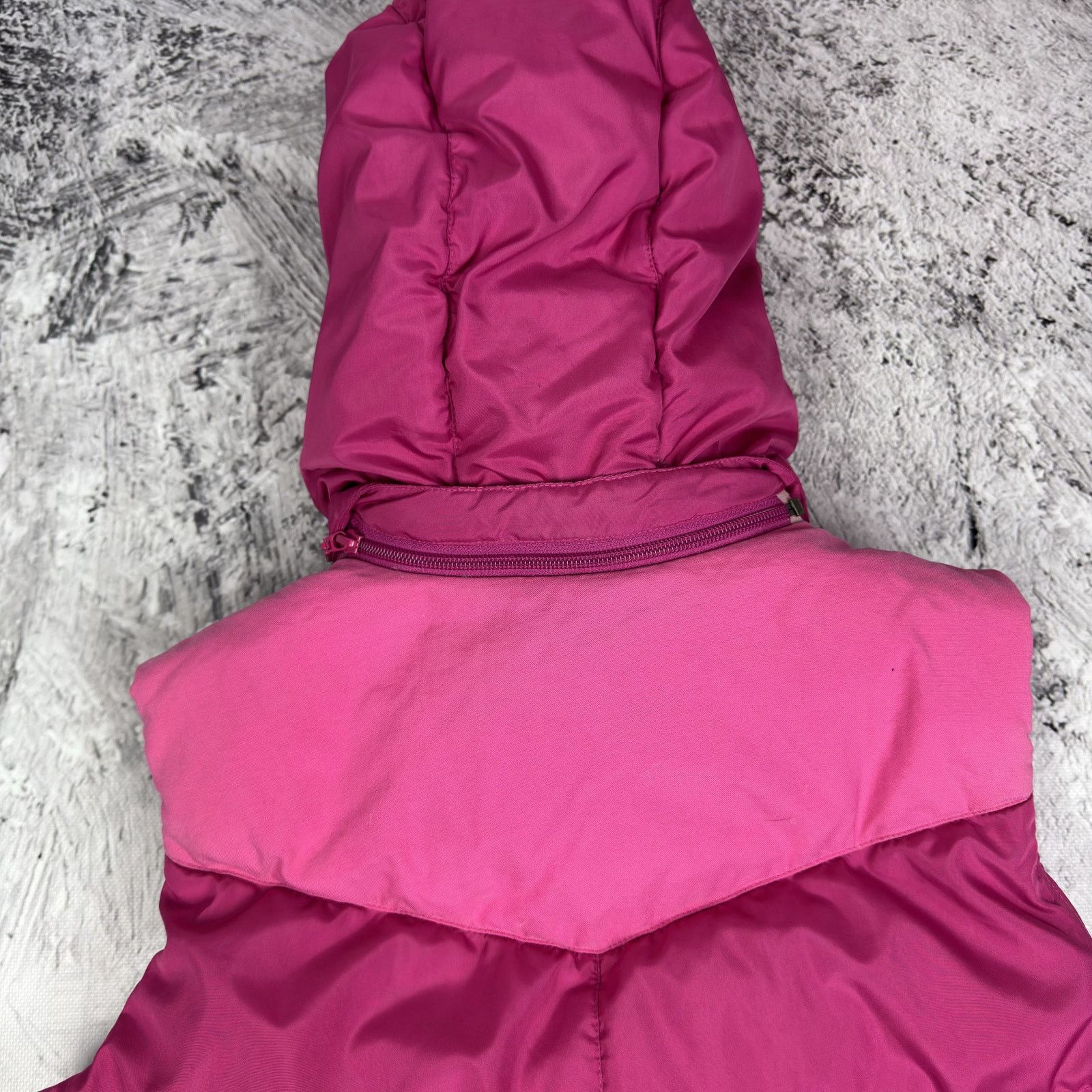 Nike Nike Women's Pink Hooded Outdoor Full Zip Puffer Vest Medium Size M / US 6-8 / IT 42-44 - 8 Thumbnail