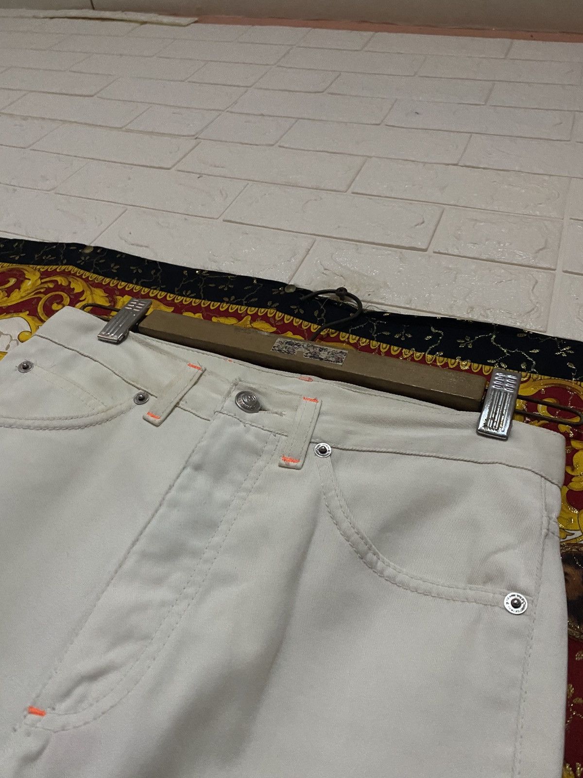 W&LT Walter Van Beirendonck straight trouser pants Size 28" / US 6 / IT 42 - 2 Thumbnail
