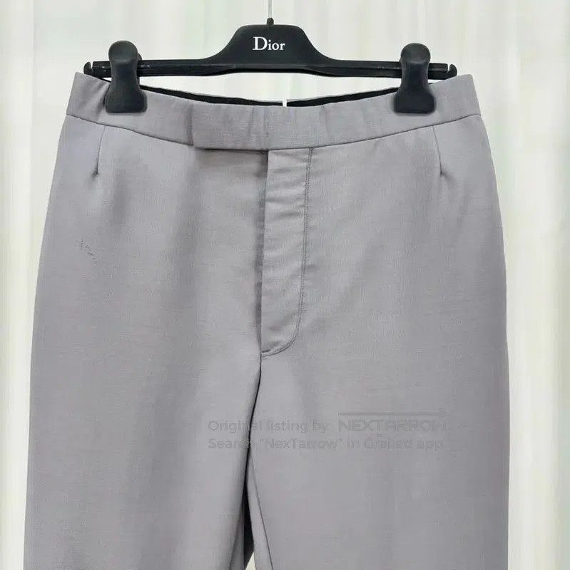 Thom Browne Thom Browne Gray Wool Blend Casual Pants . Size US 27 - 3 Thumbnail
