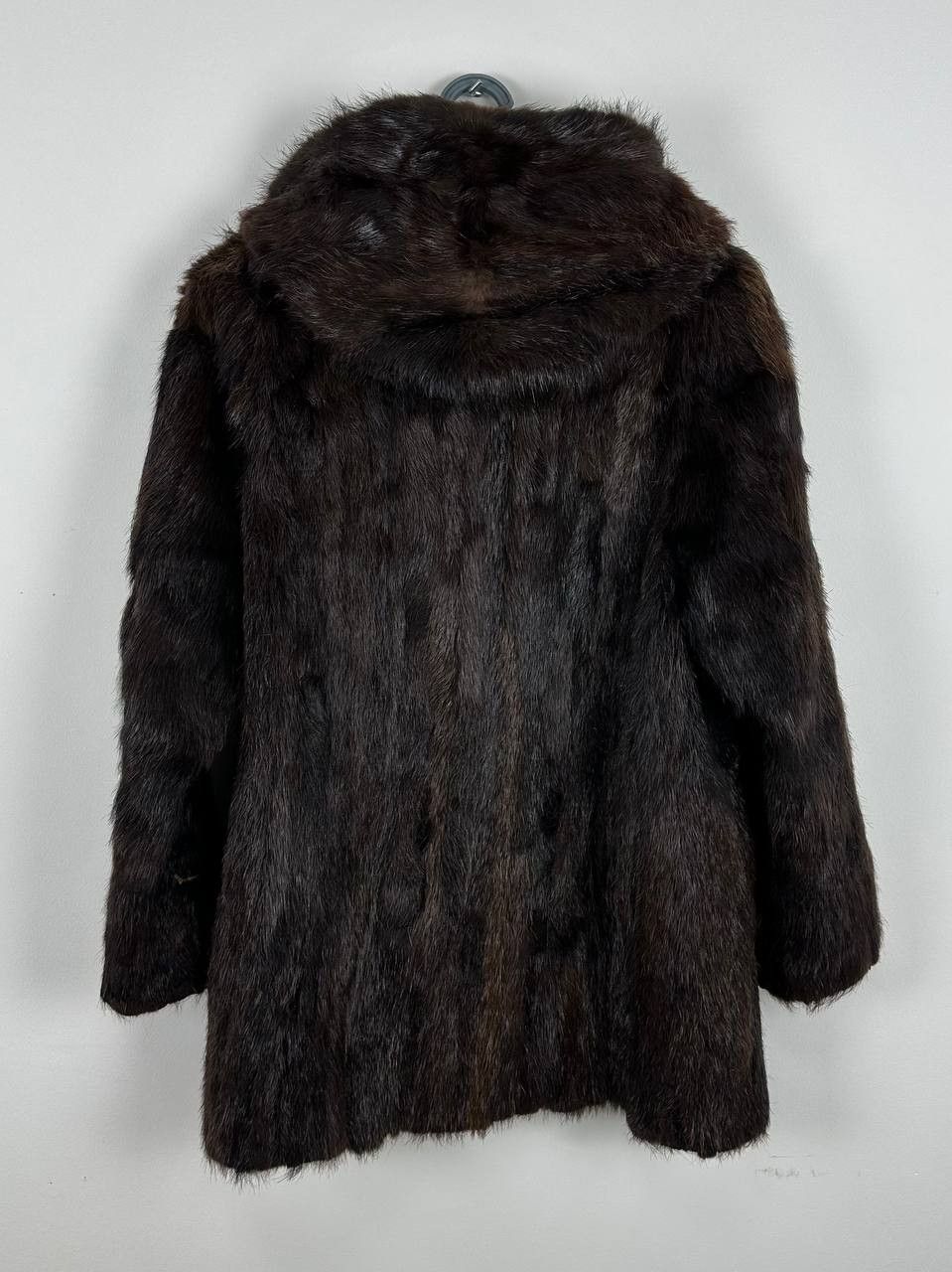 Vintage Vintage Real Fur Coat Luxury Brown Size L / US 10 / IT 46 - 16 Thumbnail