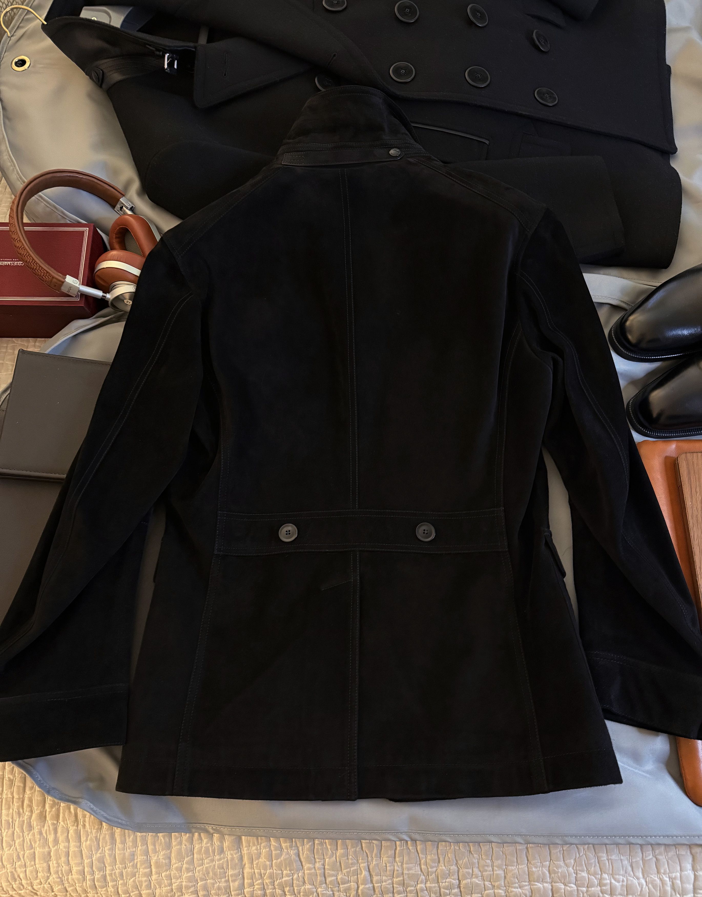 Tom Ford Ultimate Ultra-Rare New $10,800 w/tax Suede Field Jacket Size US M / EU 48-50 / 2 - 20 Thumbnail