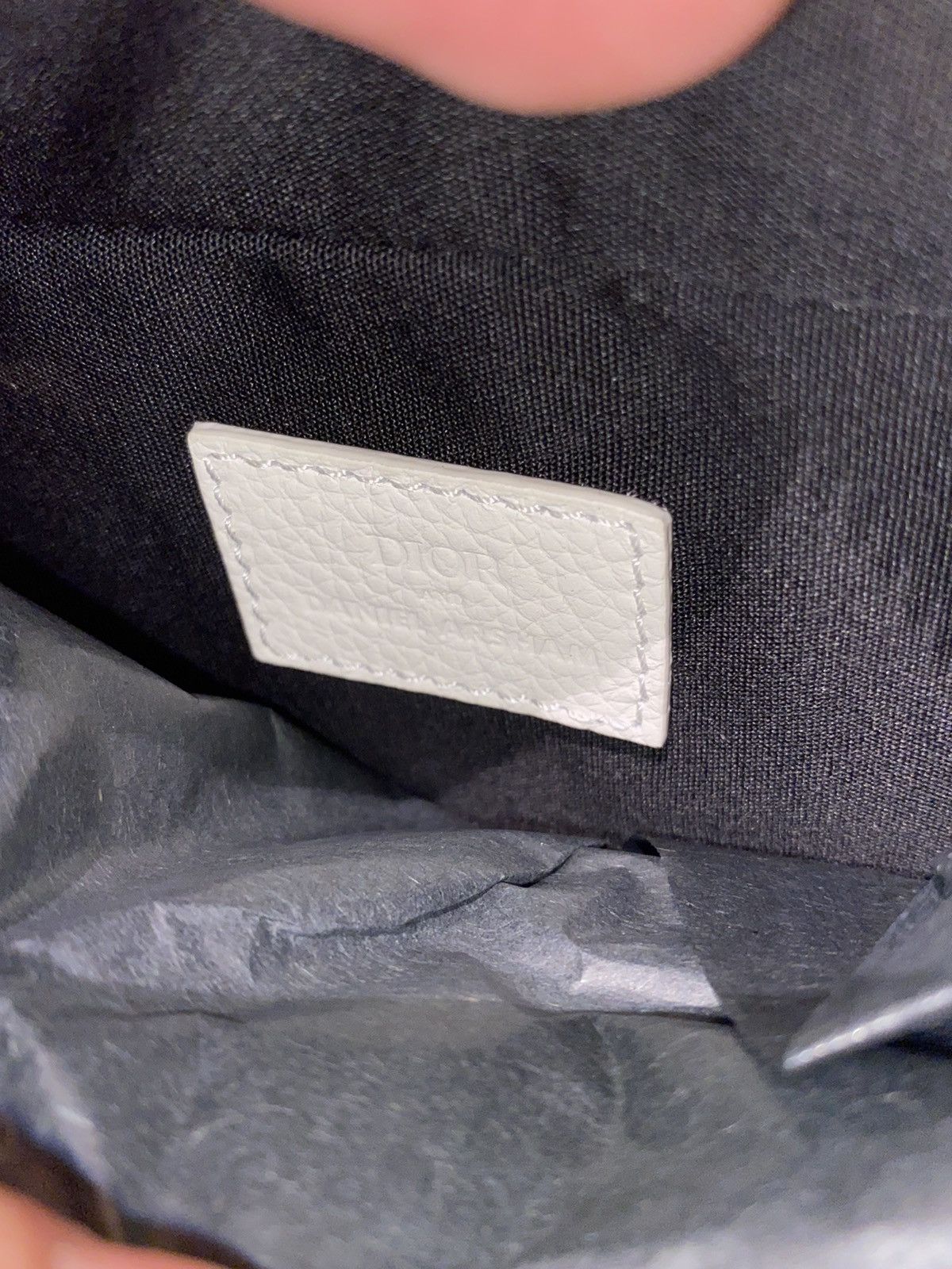 Daniel Arsham × Dior Dior x Daniel Arsham Saddle Pouch Calfskin Size ONE SIZE - 10 Thumbnail