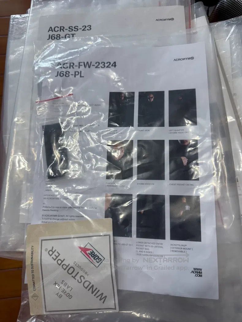 Acronym Acronym overcoat Size US M / EU 48-50 / 2 - 7 Thumbnail