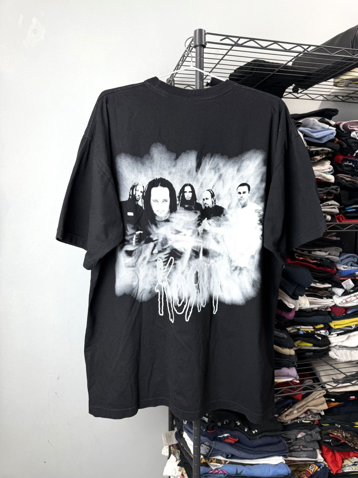 Band Tees 90-00s Rare! Vintage Korn Band Rock T Shirt Size US XL / EU 56 / 4 - 2 Thumbnail