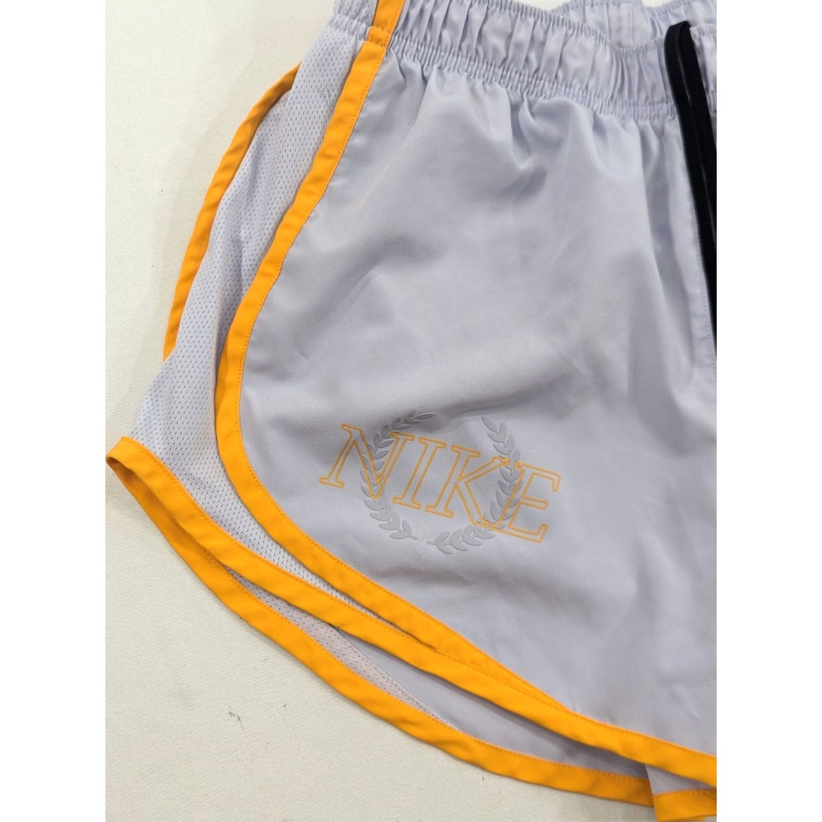 Nike Nike Lined Running Shorts Womens S Dri-Fit Reflective 3 in Inseam Spell Out Size 28" / US 6 / IT 42 - 3 Thumbnail