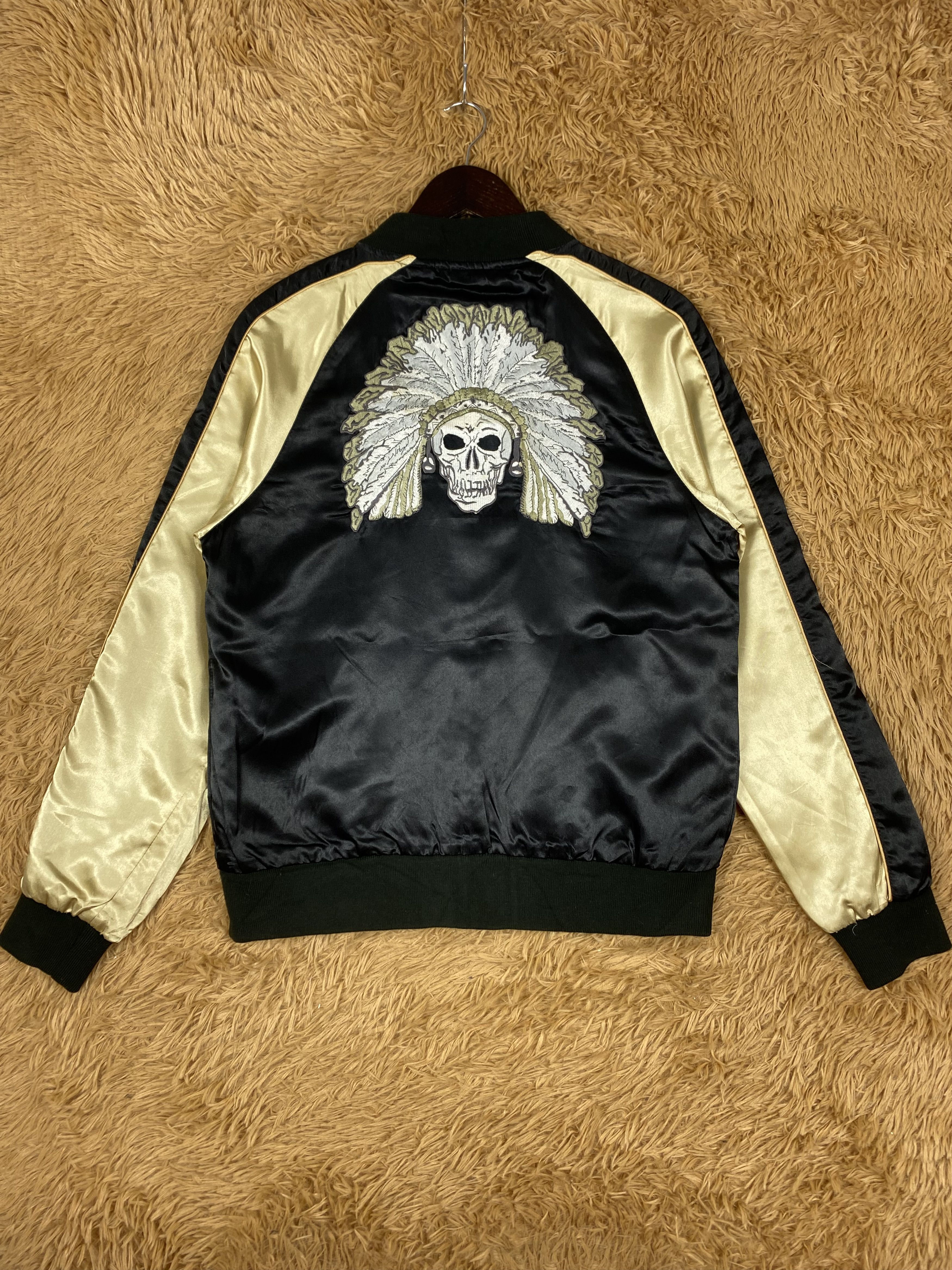 Japanese Brand Vintage Sukajan Japanese Jacket DJ1065 Size US L / EU 52-54 / 3 - 1 Thumbnail