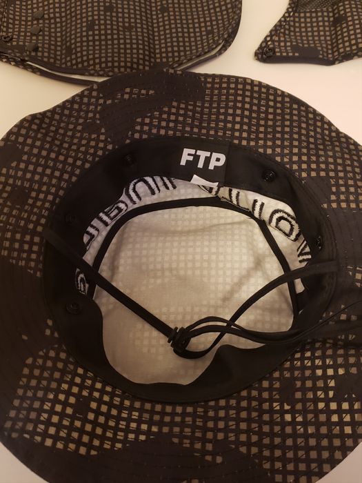 Fuck The Population FTP Spell Out Face Mask Boonie Hat