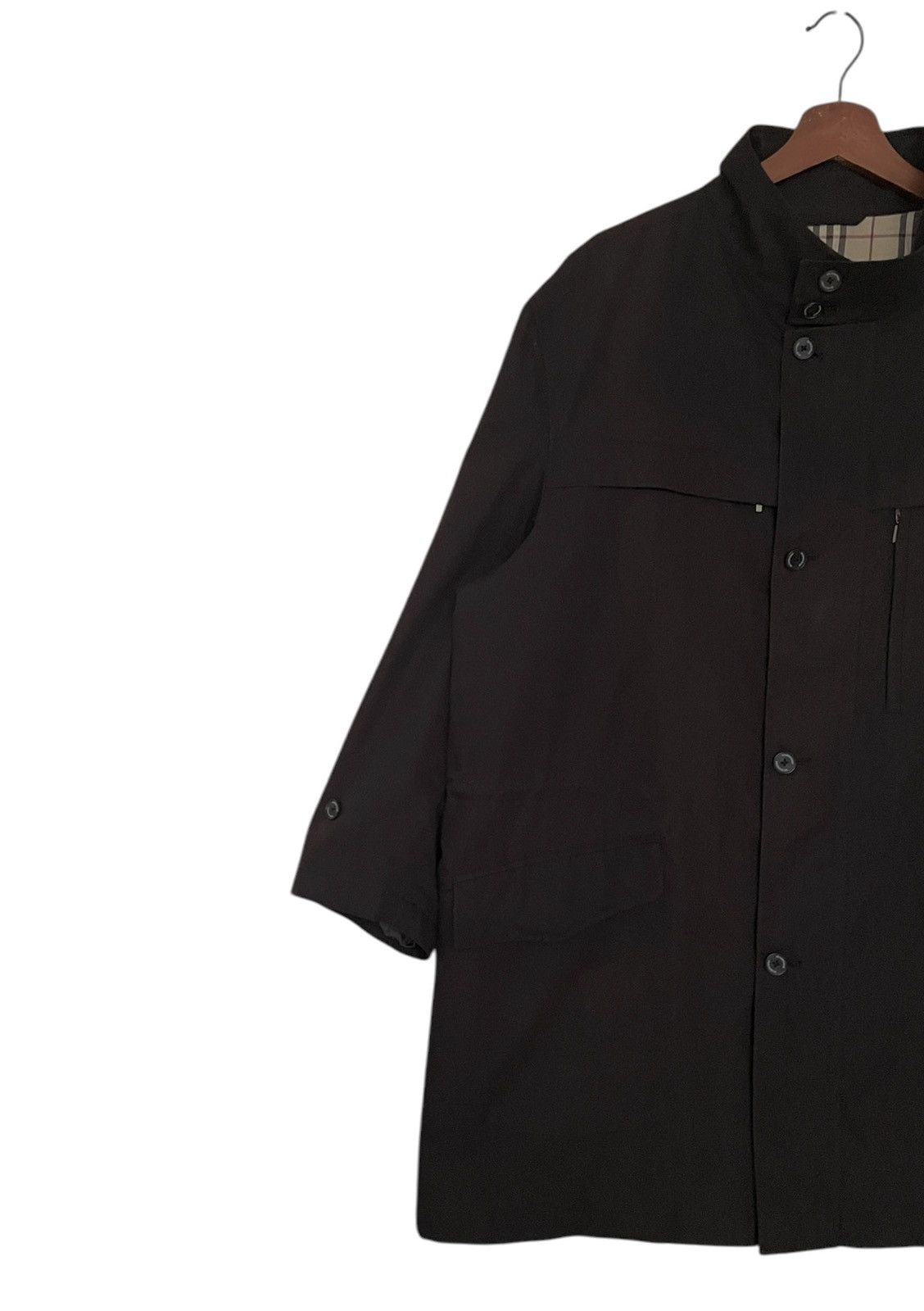 Burberry × Vintage Vintage Brand Burberry Checkered Sun Faded Trench Coat 2000s Size US M / EU 48-50 / 2 - 3 Thumbnail