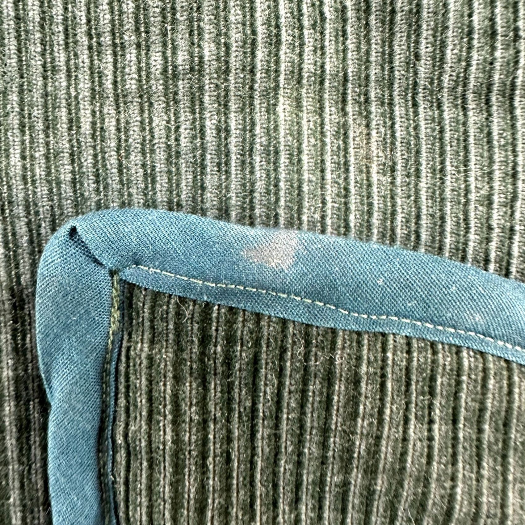 Vintage VINTAGE Corduroy Vest Mens M Western Green Full Zip Lined 70s Cotton Vest 42 Chest Size US M / EU 48-50 / 2 - 5 Thumbnail