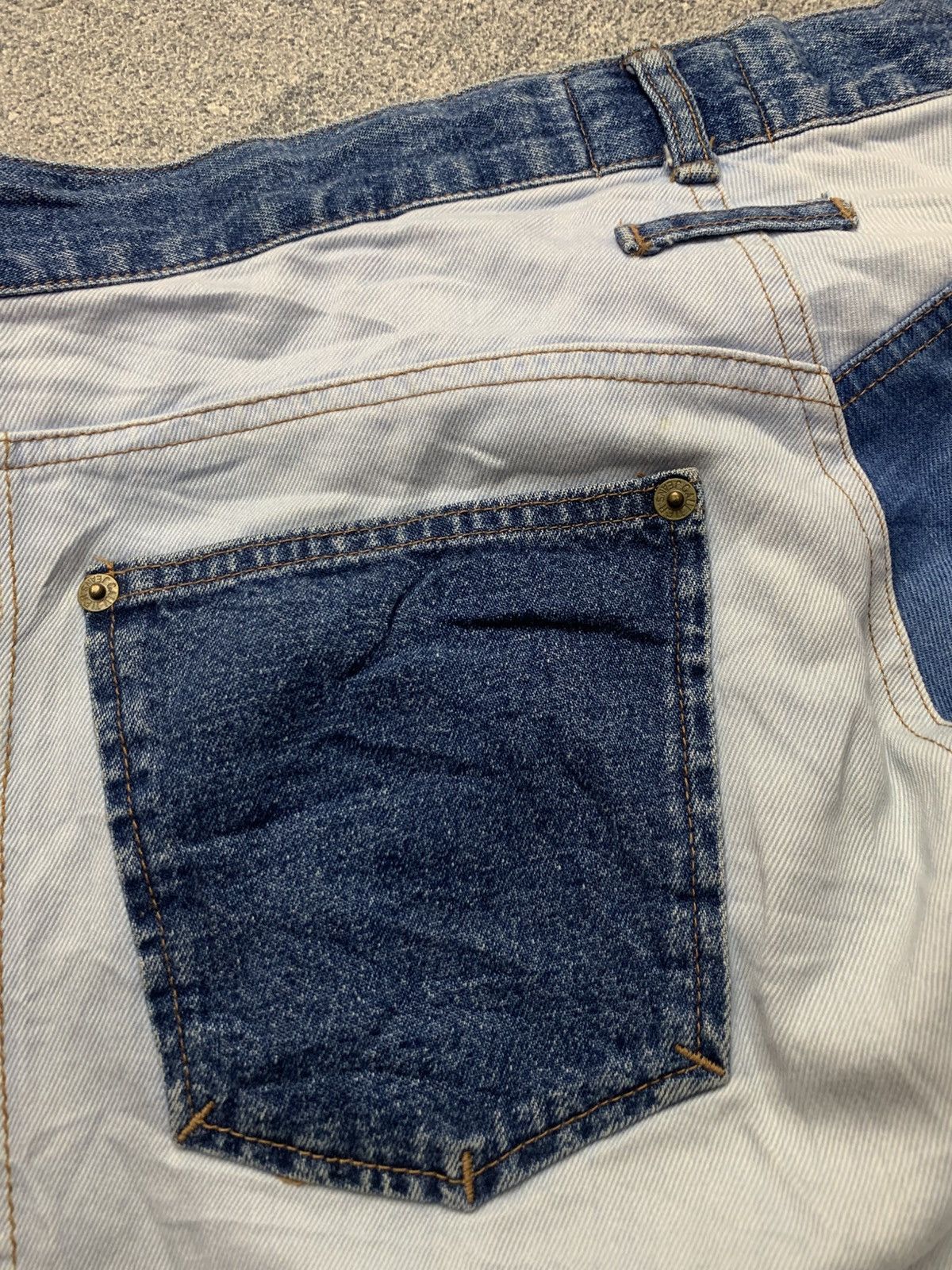 Jean Paul Gaultier 🐍 Archive Jean Paul Gaultier Patchwork Jeans Size US 31 - 13 Thumbnail