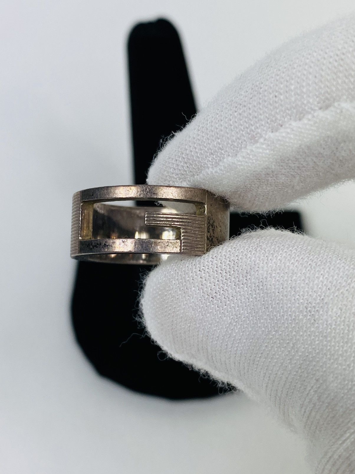 Gucci Gucci .925 Silver G Ring Size IT 12 Size ONE SIZE - 3 Thumbnail