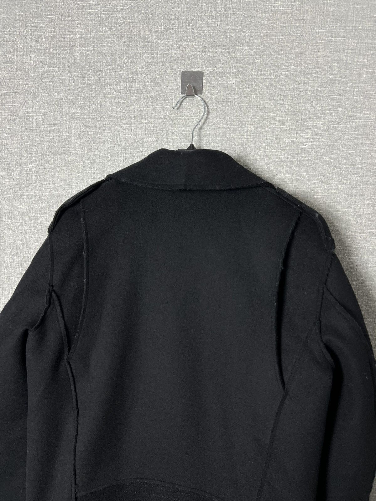 Alexander Wang × H&M Alexander Wang x H&M Runway Biker Wool Jacket Coat Size S / US 4 / IT 40 - 13 Thumbnail