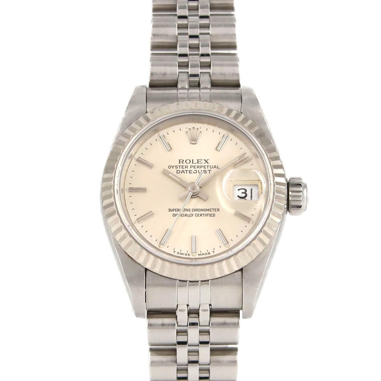 Rolex Rolex Rolex Datejust Stainless Steel White Gold Precious Metal Automatic 69174 DUTY FREE for USA Size ONE SIZE - 1 Thumbnail