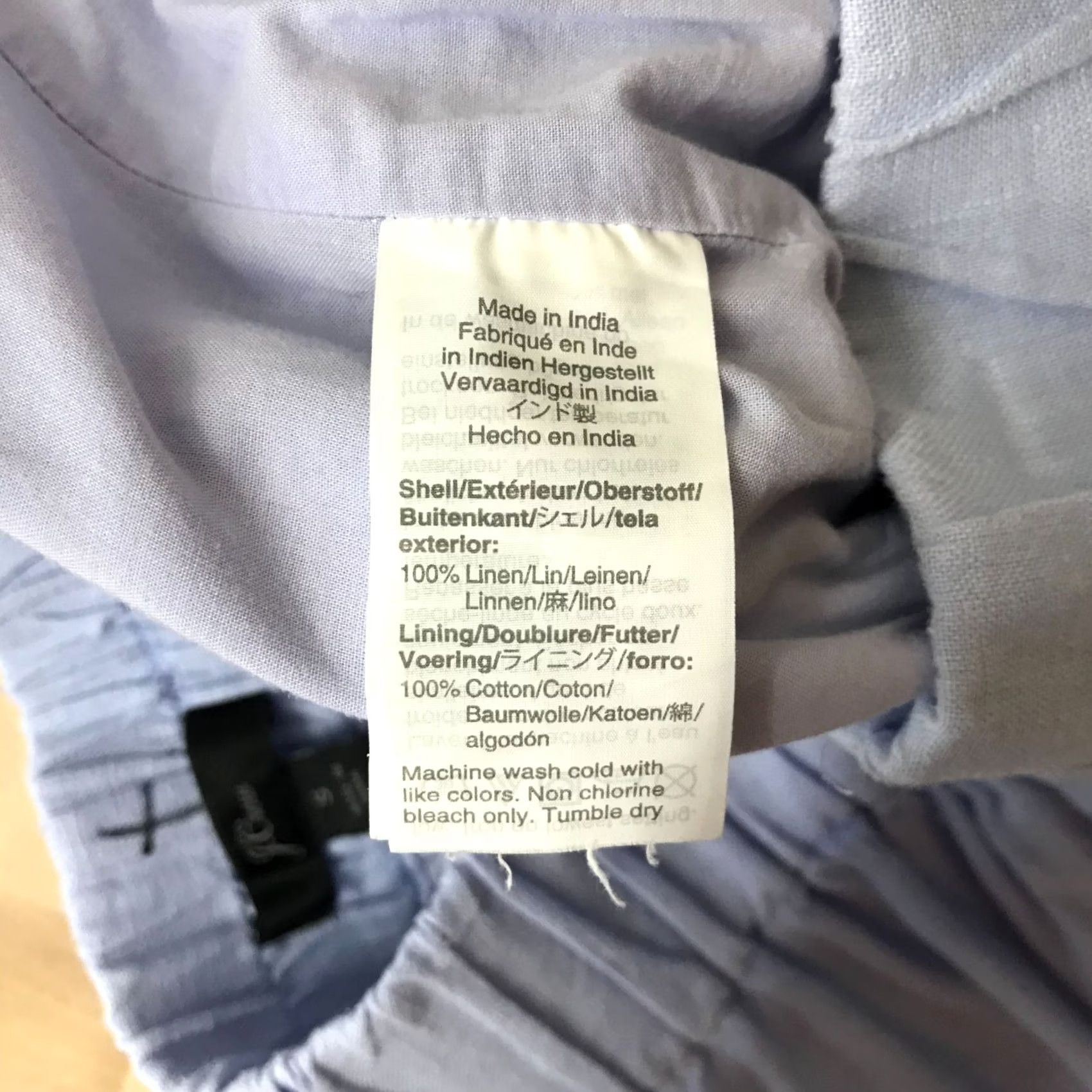 J.Crew J.CREW Skirt Women S LILAC LINEN ELASTIC WAIST WOMEN'S SMALL Size 28" / US 6 / IT 42 - 8 Thumbnail
