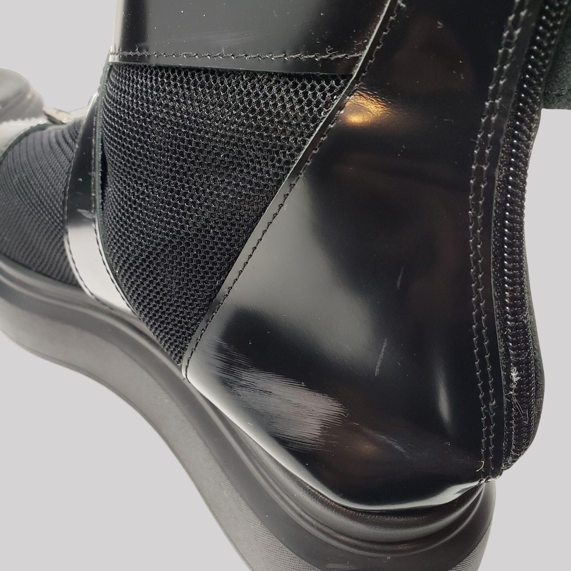 Other Adrenaline Black genuine leather summer boots/woman 41 / 27 Size US 10 / IT 40 - 8 Thumbnail