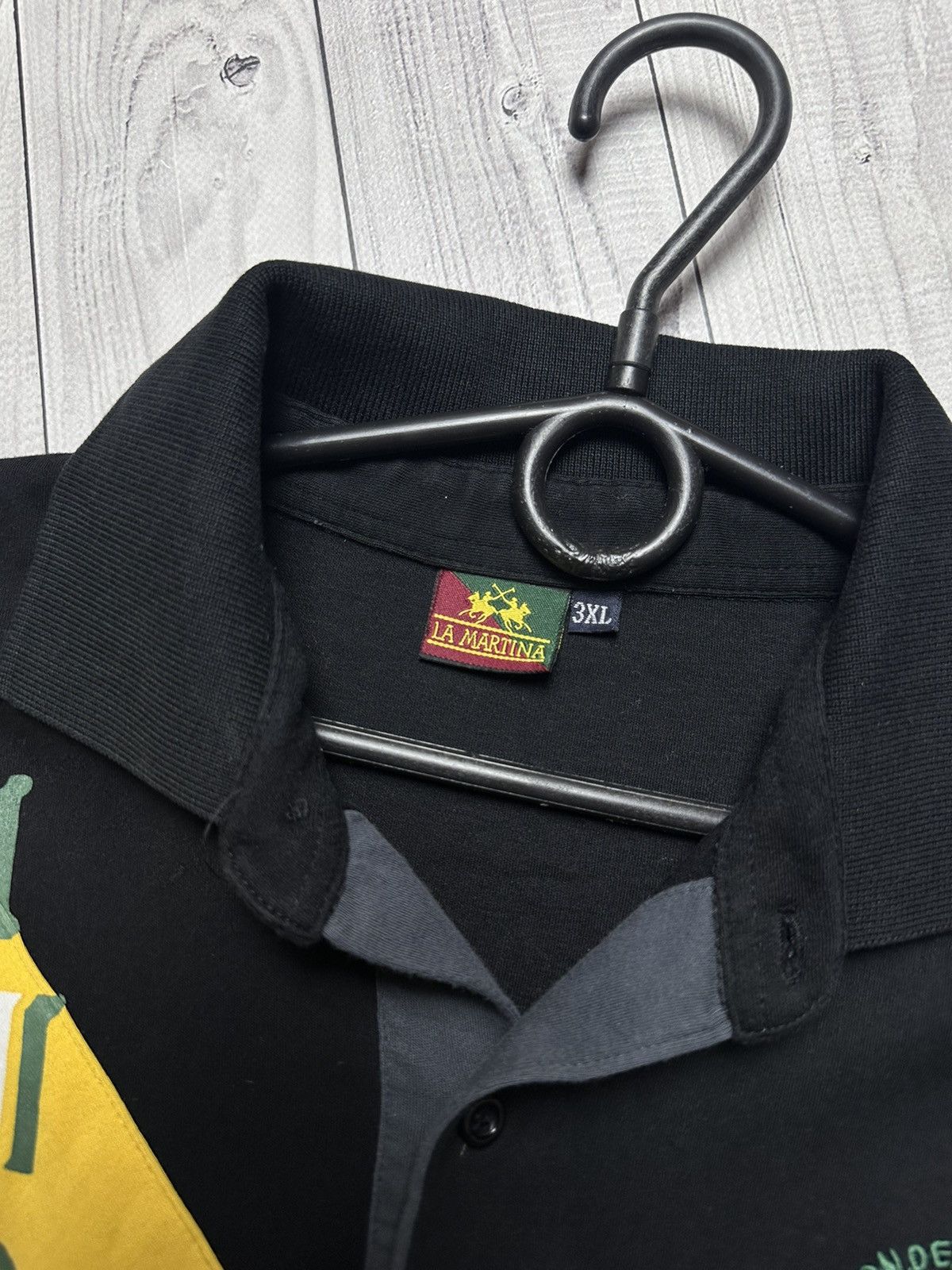 La Martina × Vintage Vintage L A Martina polo India big logo rare tee Size XL Size US XL / EU 56 / 4 - 5 Thumbnail