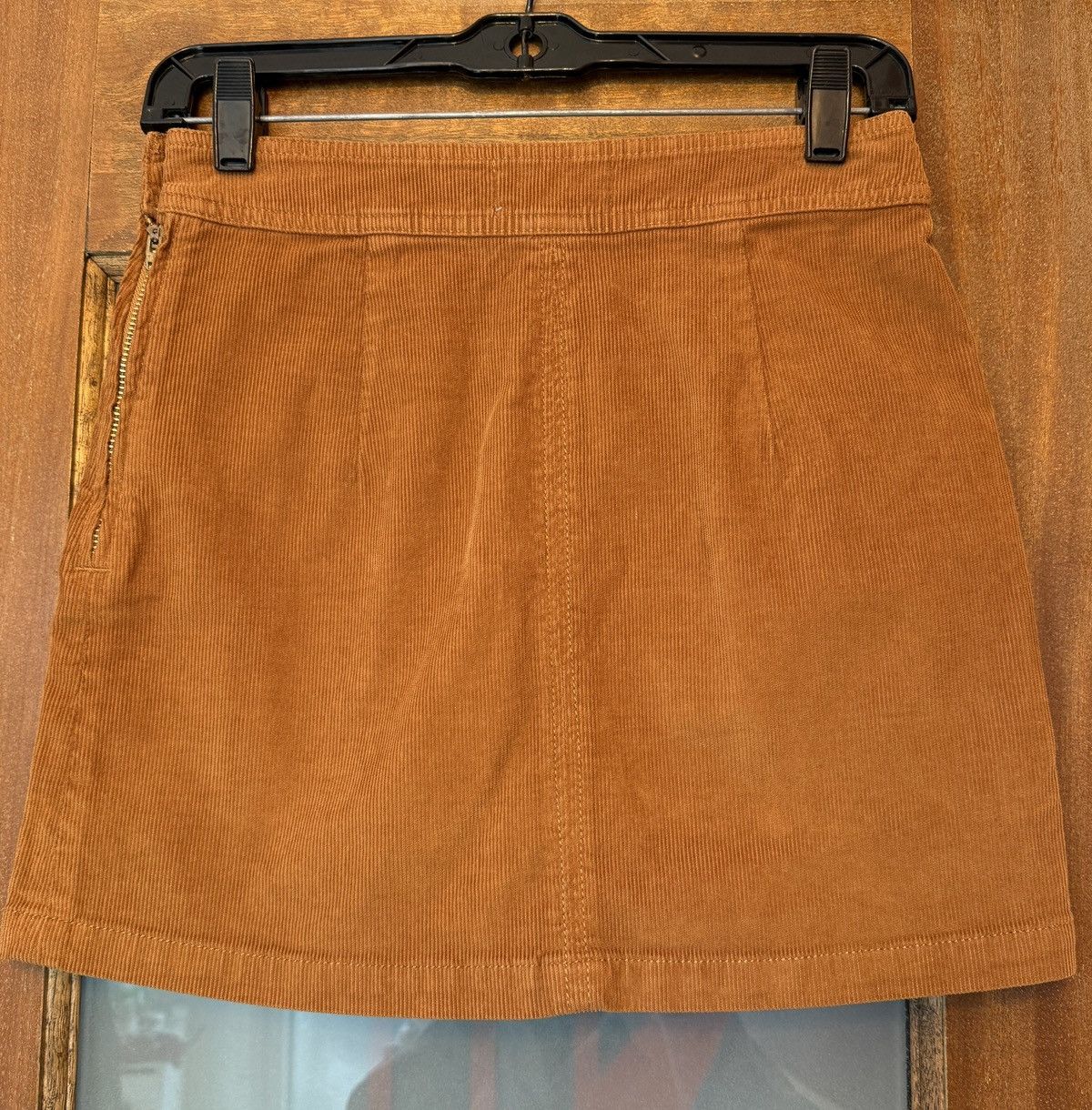 Frame Frame Denim Le Bardot Tobacco Corduroy Fall Mini Skirt Size 23" - 7 Thumbnail