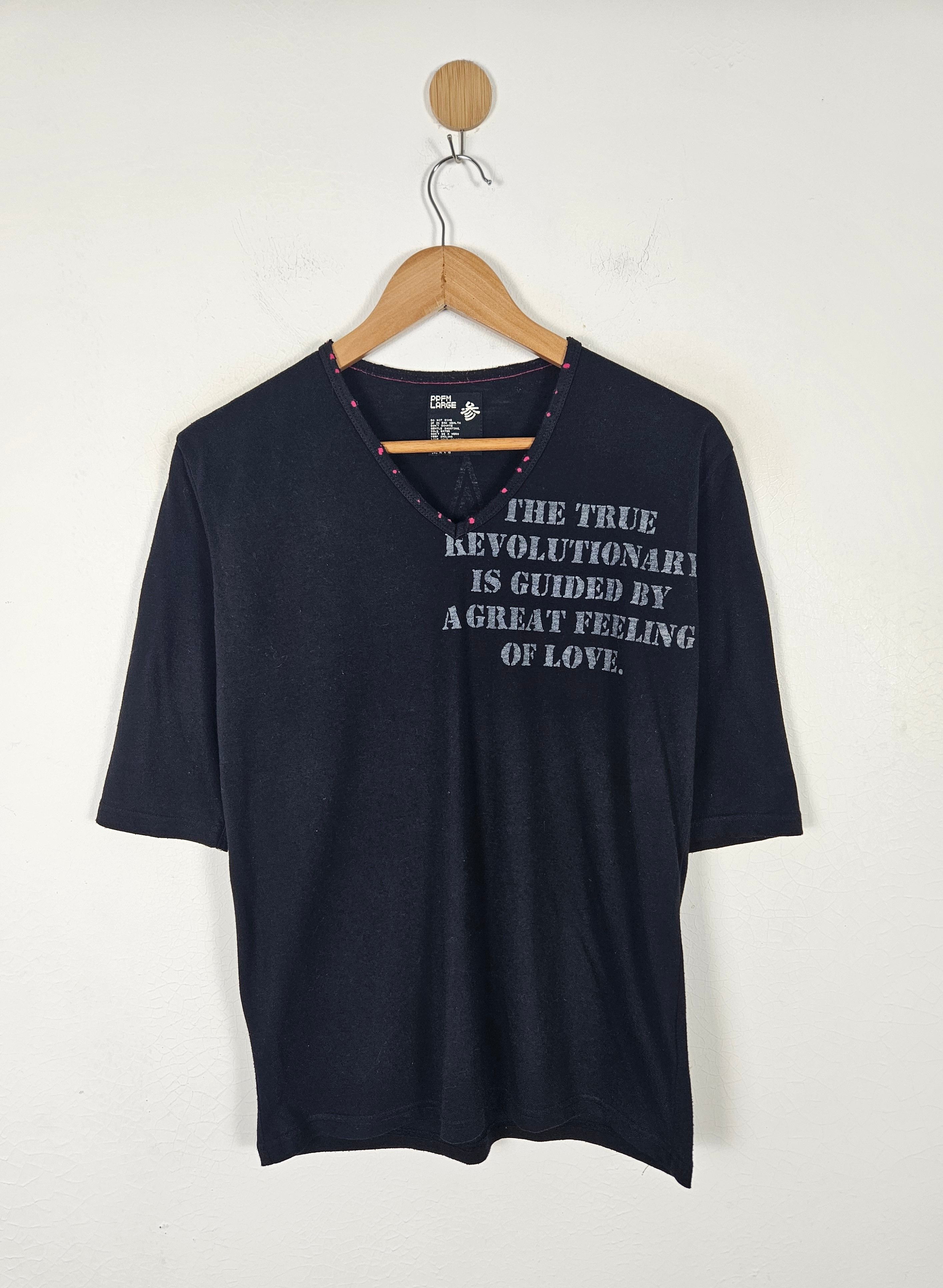 Japanese Brand × PPFM PPFM Revolutionary Quote shirt Size US L / EU 52-54 / 3 - 1 Thumbnail