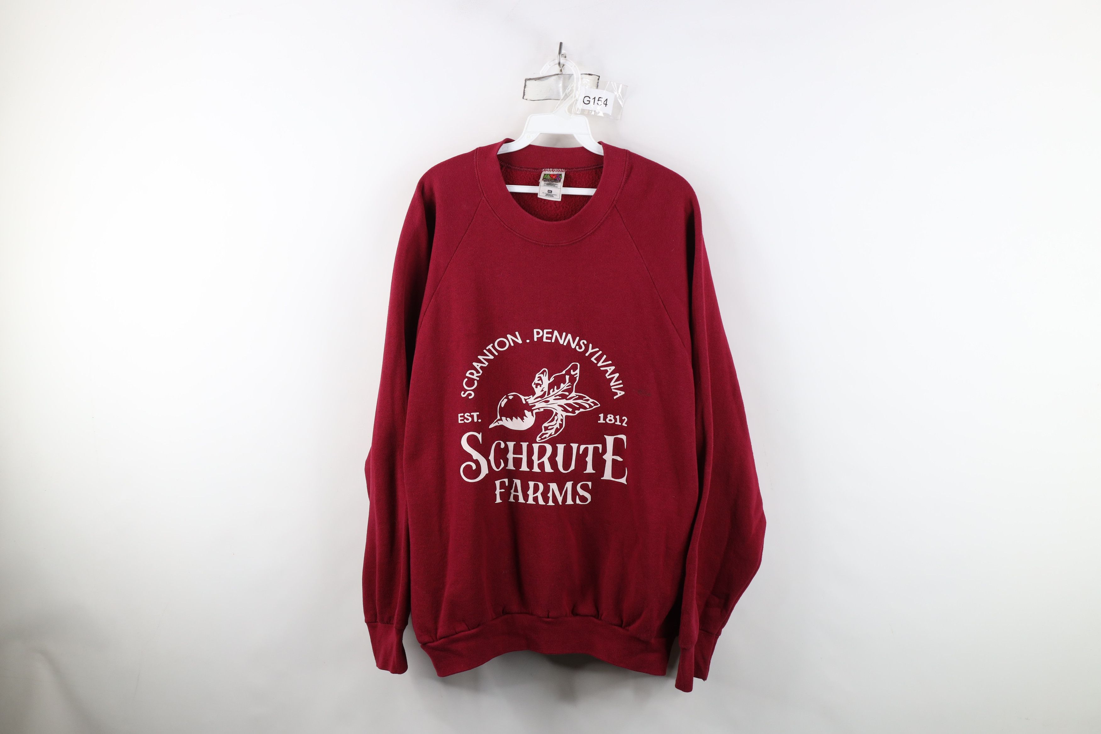 Vintage Vintage 90s Farms Scranton Pennsylvania Sweatshirt USA Size US XXL / EU 58 / 5 - 1 Thumbnail