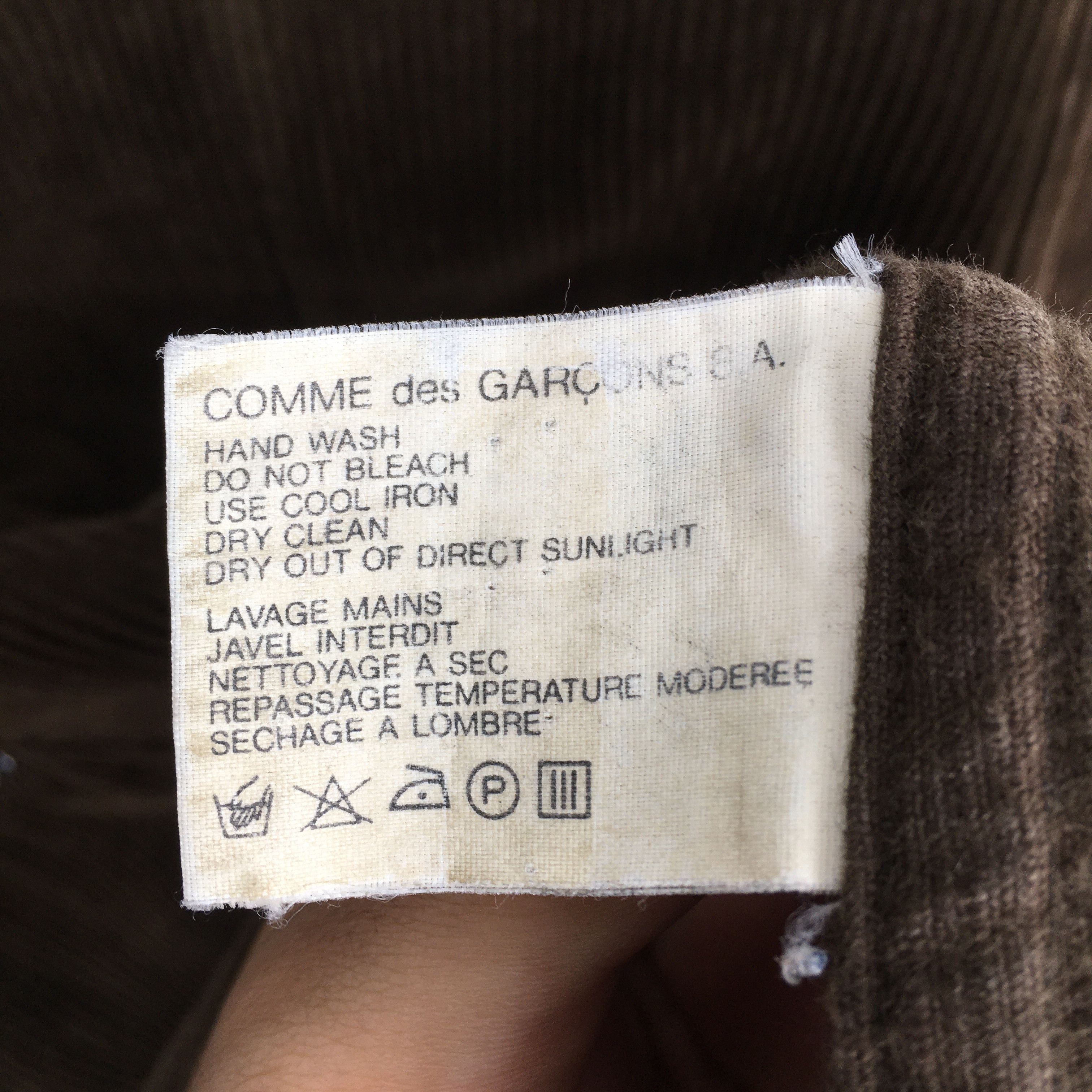 Comme des Garcons Comme Des Garcons Homme Brown Corduroy Jacket Large Size US L / EU 52-54 / 3 - 7 Thumbnail
