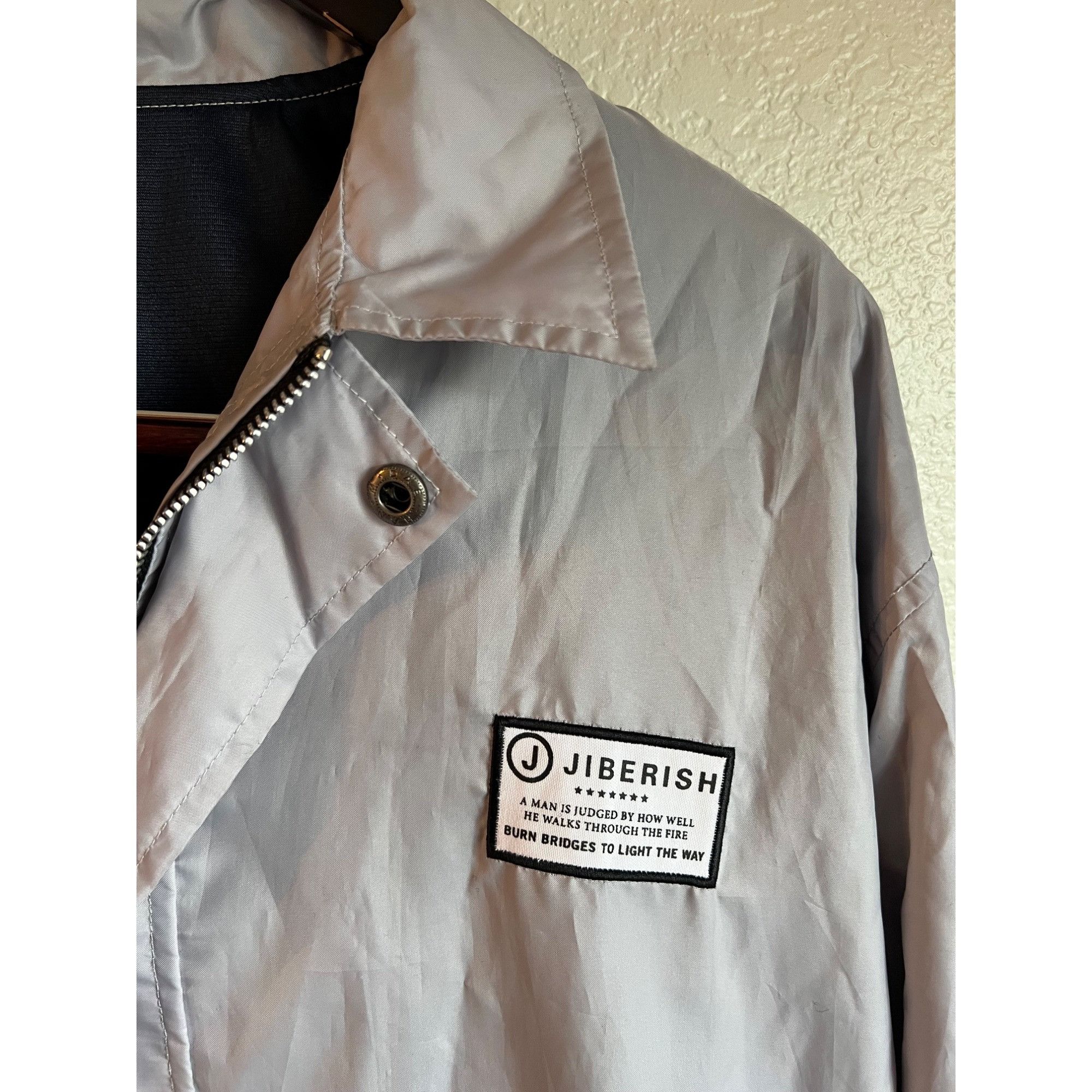 Jiberish Jiberish 100% Nylon Mens Jacket - Size XXL Size US XXL / EU 58 / 5 - 2 Thumbnail