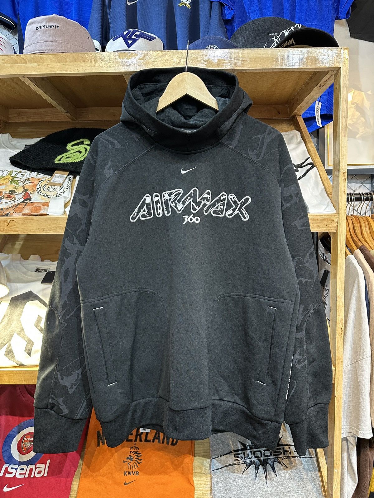 Nike Vintage Nike Air Max 360 00's Warm Pullover Size US L / EU 52-54 / 3 - 1 Thumbnail